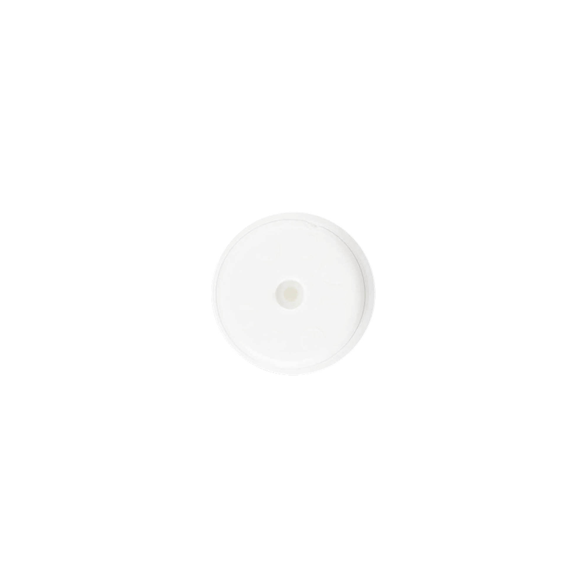 Testa pompa erogatrice airless 'Nano', plastica PP, bianca