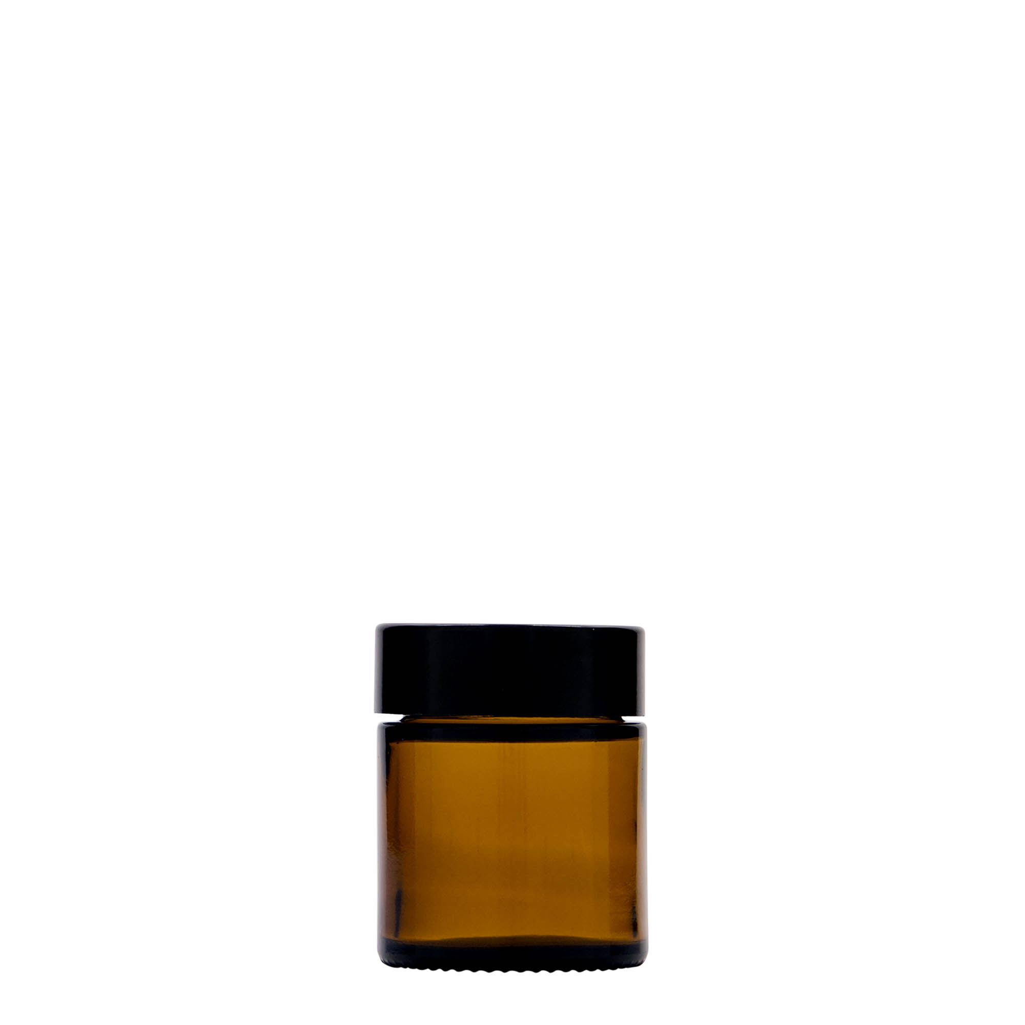 30 ml barattolo 'Brown Line', vetro, marrone, apertura: chiusura a vite