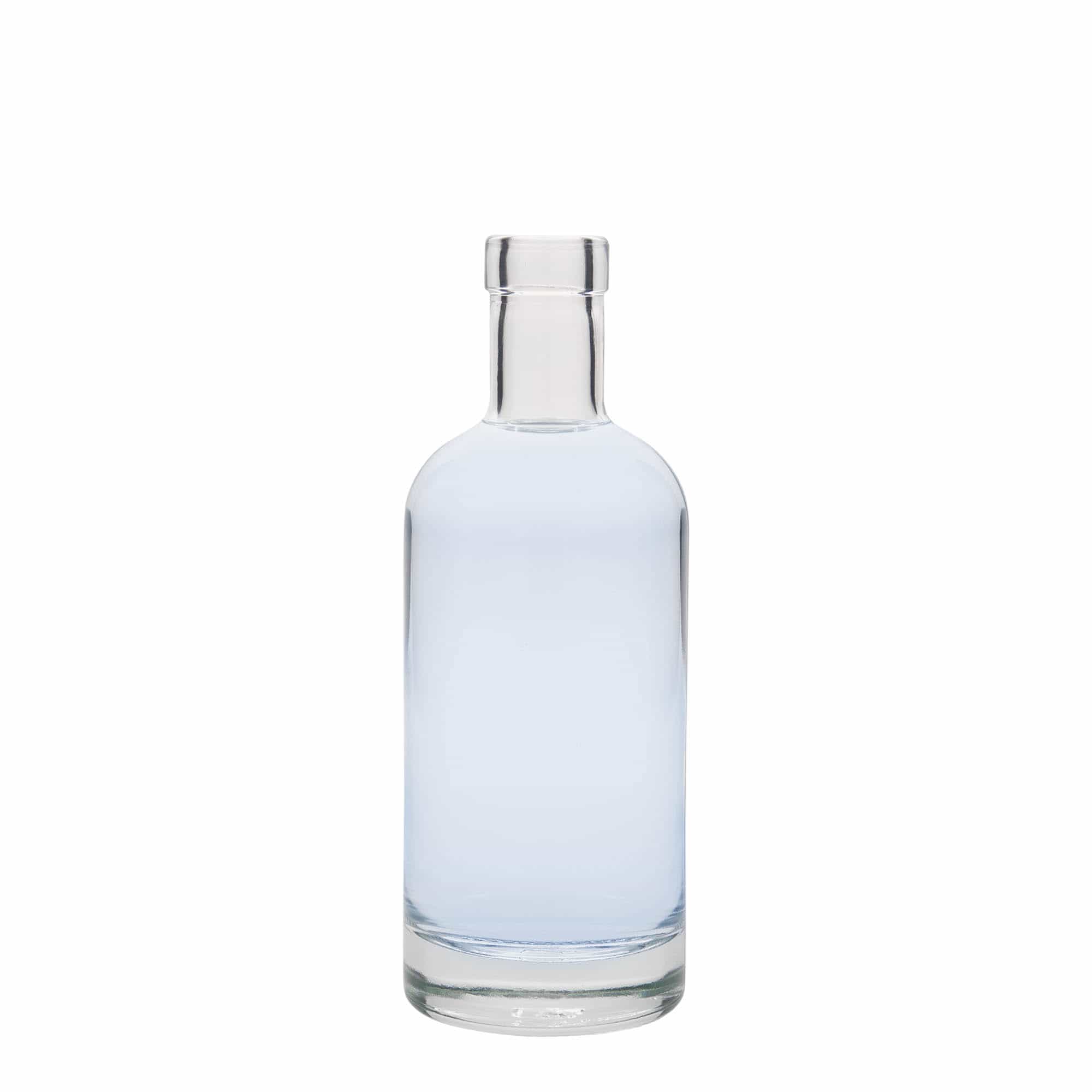 350 ml Bottiglia di vetro 'Linea Uno' imboccatura: fascetta