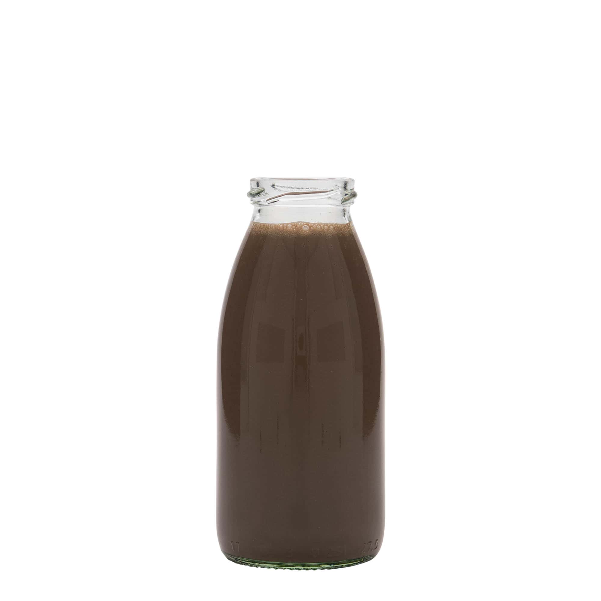 Bottiglia di vetro da 250 ml Vroni, bocca: Twist-Off (TO 43)