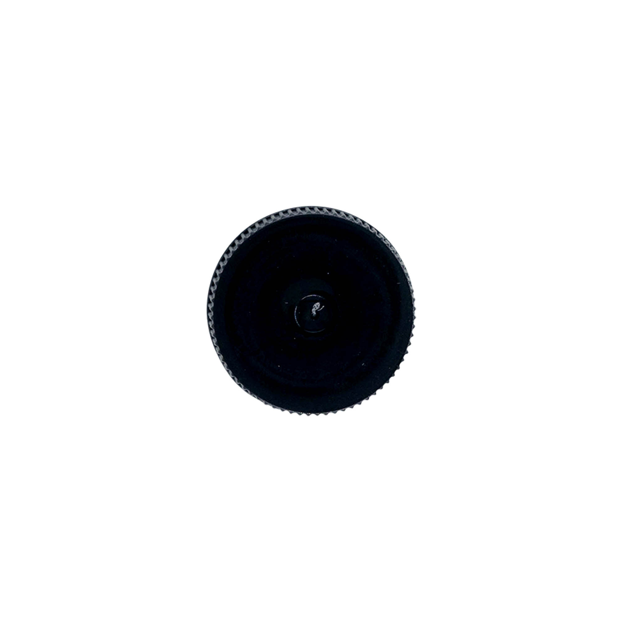 Tappo a vite con inserto EPE, plastica PE, nero, per bocca: DIN 25 Tappo a vite con inserto EPE, plastica PE, nero, per bocca: DIN 25