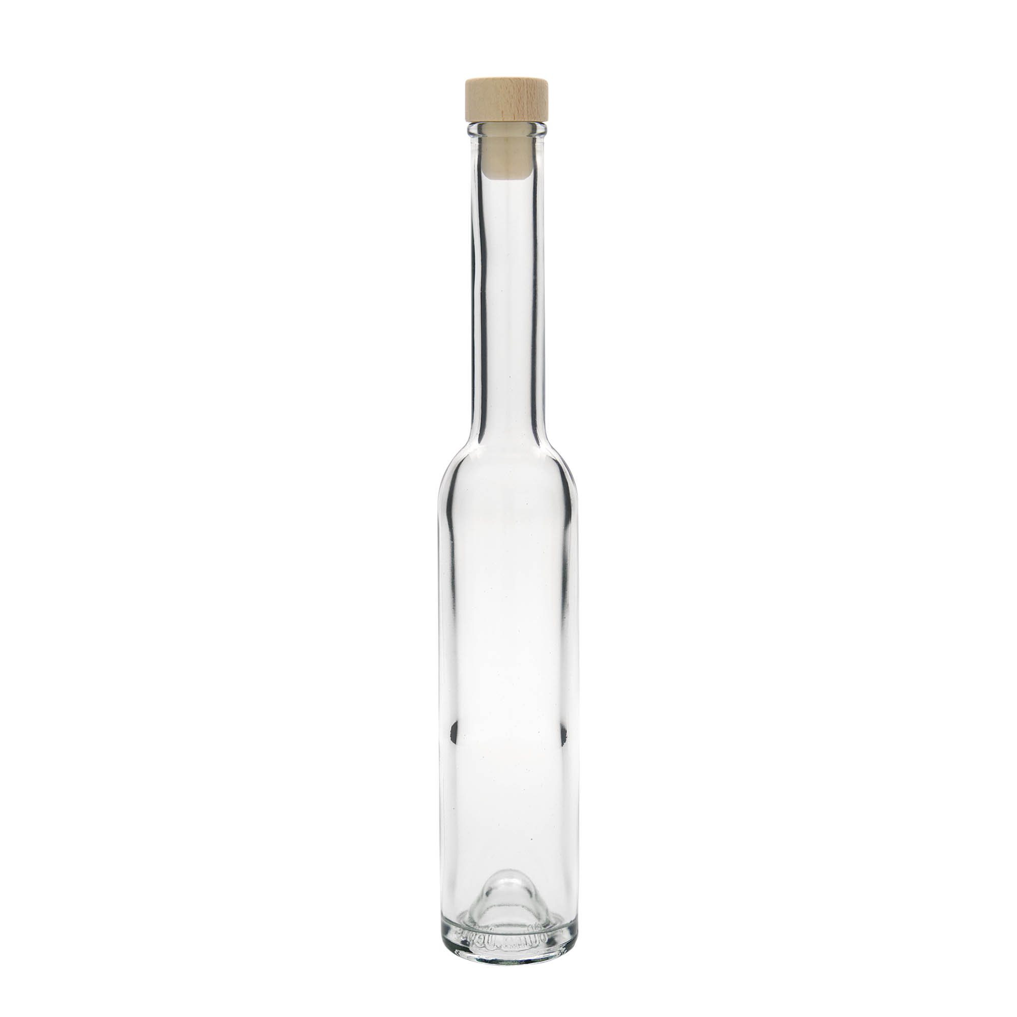 Bottiglia di vetro da 200 ml 'Platina', bocca: sughero Bottiglia di vetro da 200 ml 'Platina', bocca: sughero