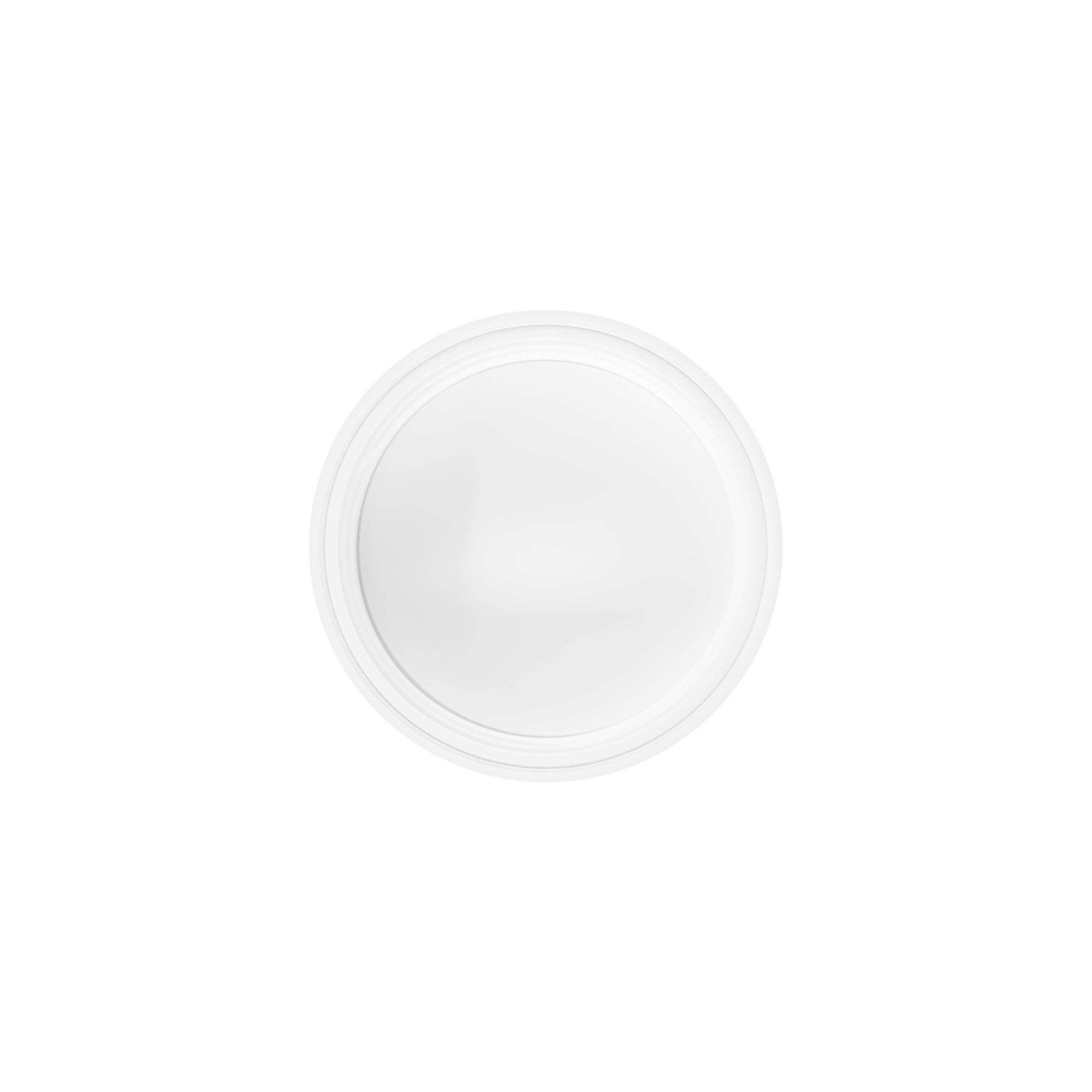 Tappo a vite 50 ml, plastica SAN, bianco Tappo a vite 50 ml, plastica SAN, bianco