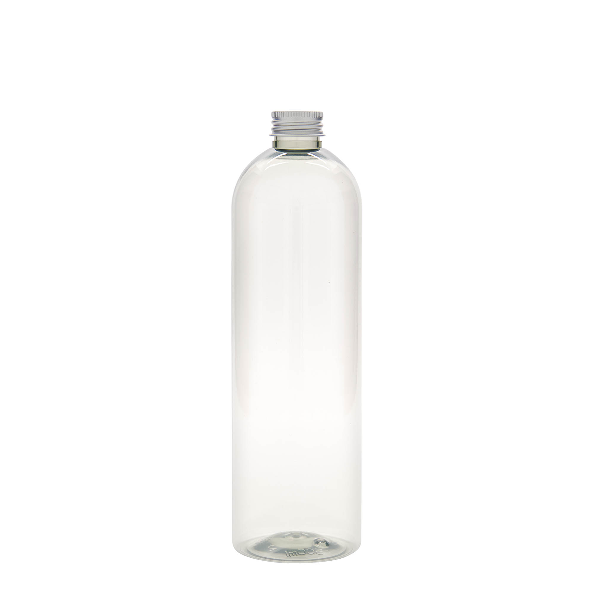 Bottiglia in plastica riciclata da 500 ml 'Pegasus', PCR, bocca: 20/410