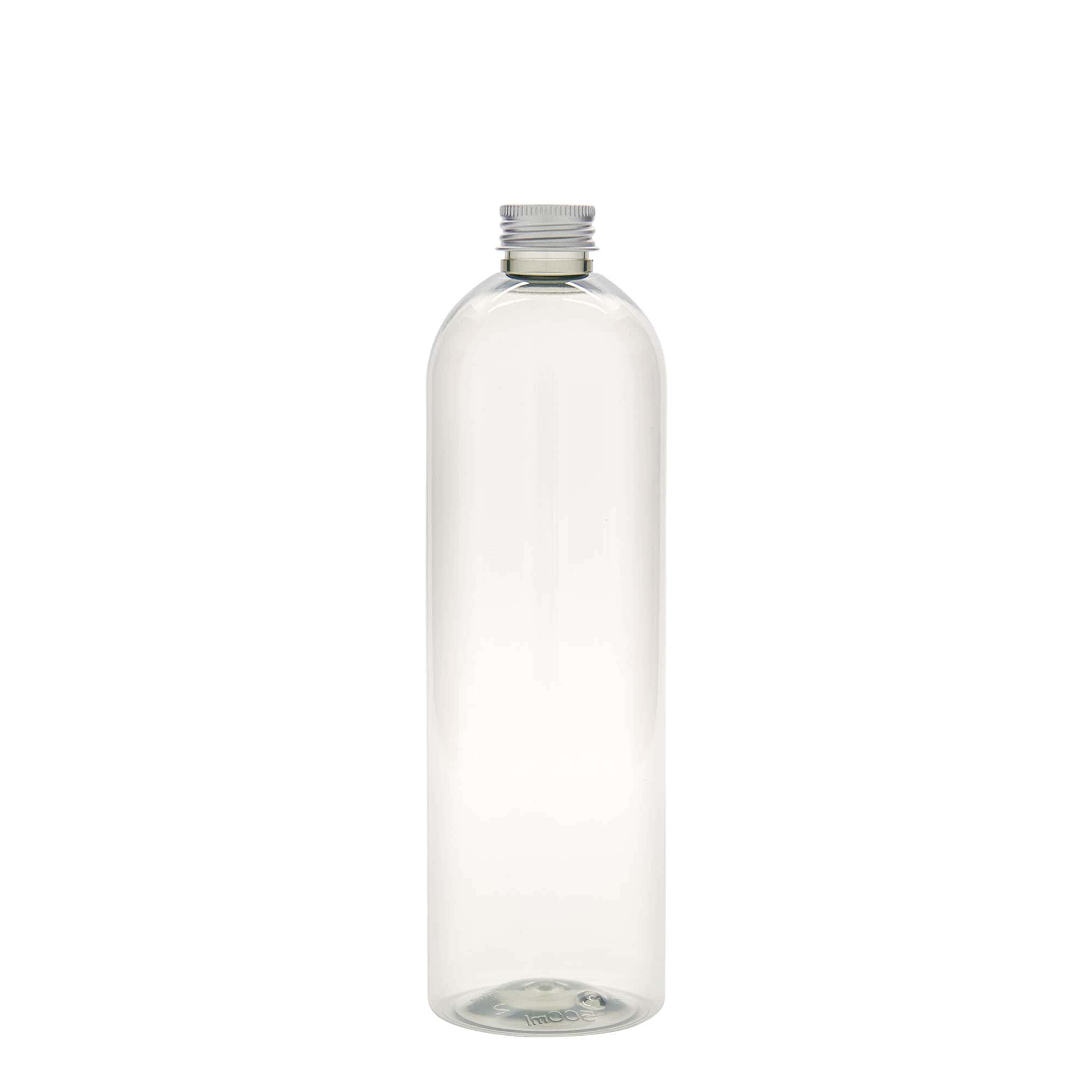 Bottiglia in plastica riciclata da 500 ml 'Pegasus', PCR, bocca: 24/410