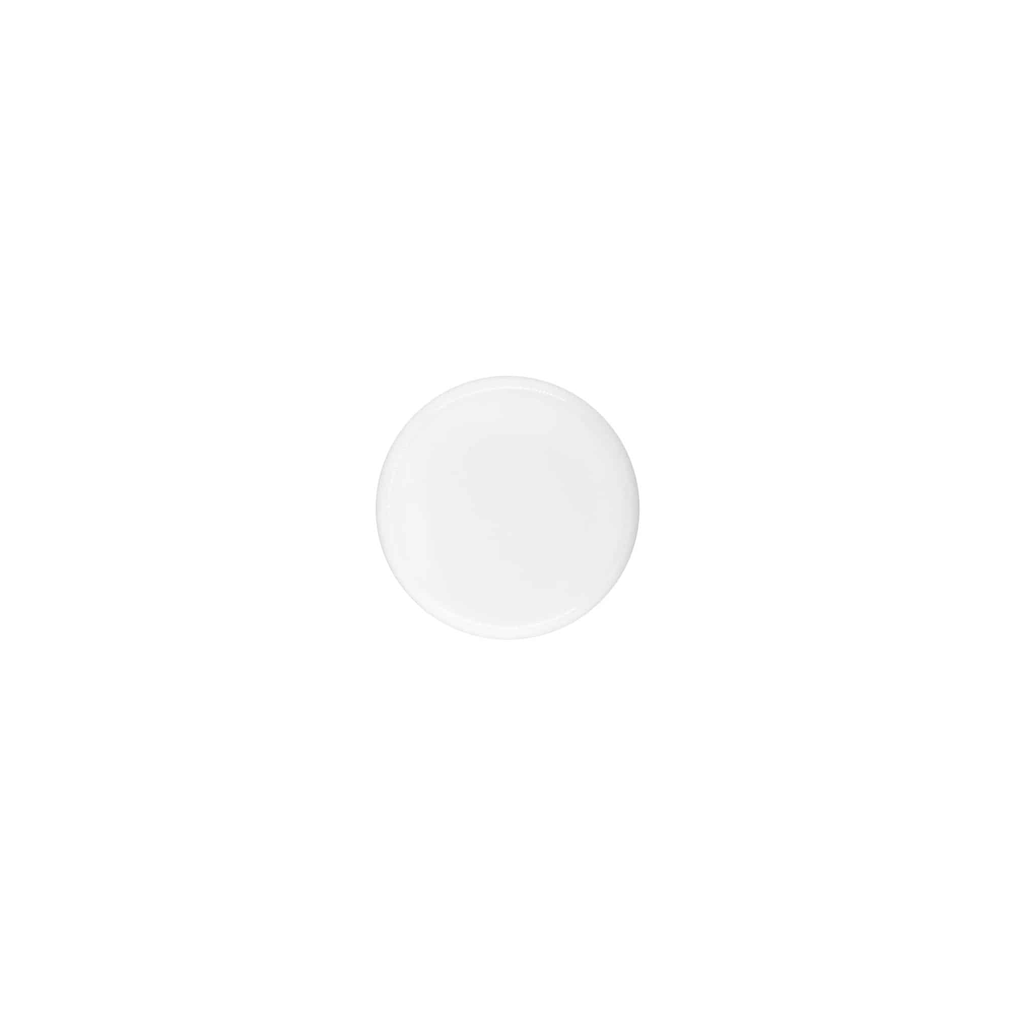 Tappo a vite per 5 ml 'Bianca', plastica PP, bianco Tappo a vite per 5 ml 'Bianca', plastica PP, bianco