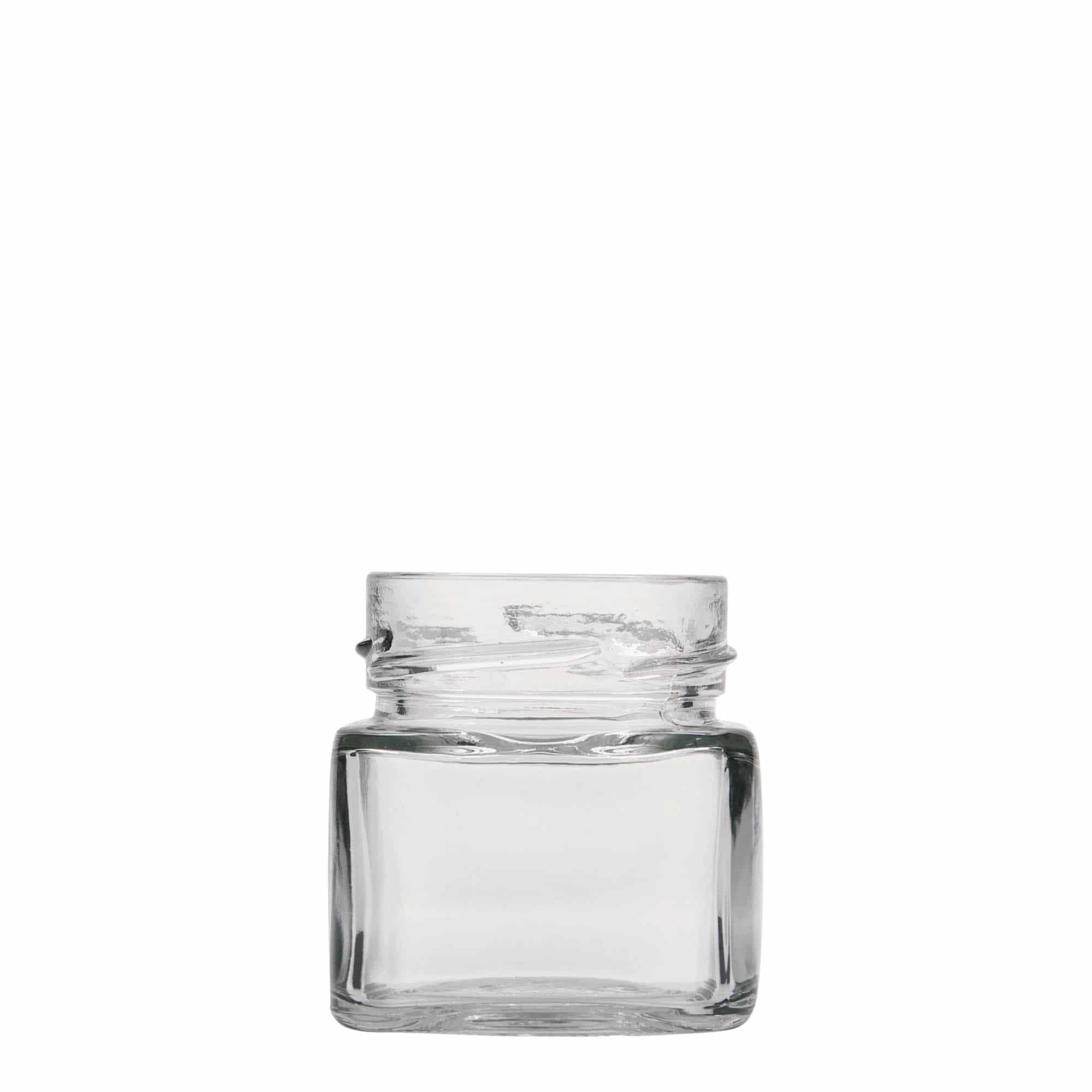 106 ml Vasetto rettangolare 'Ikarus', vetro, imboccatura: Twist-Off Deep (DTO 58) 106 ml Vasetto rettangolare 'Ikarus', vetro, imboccatura: Twist-Off Deep (DTO 58)