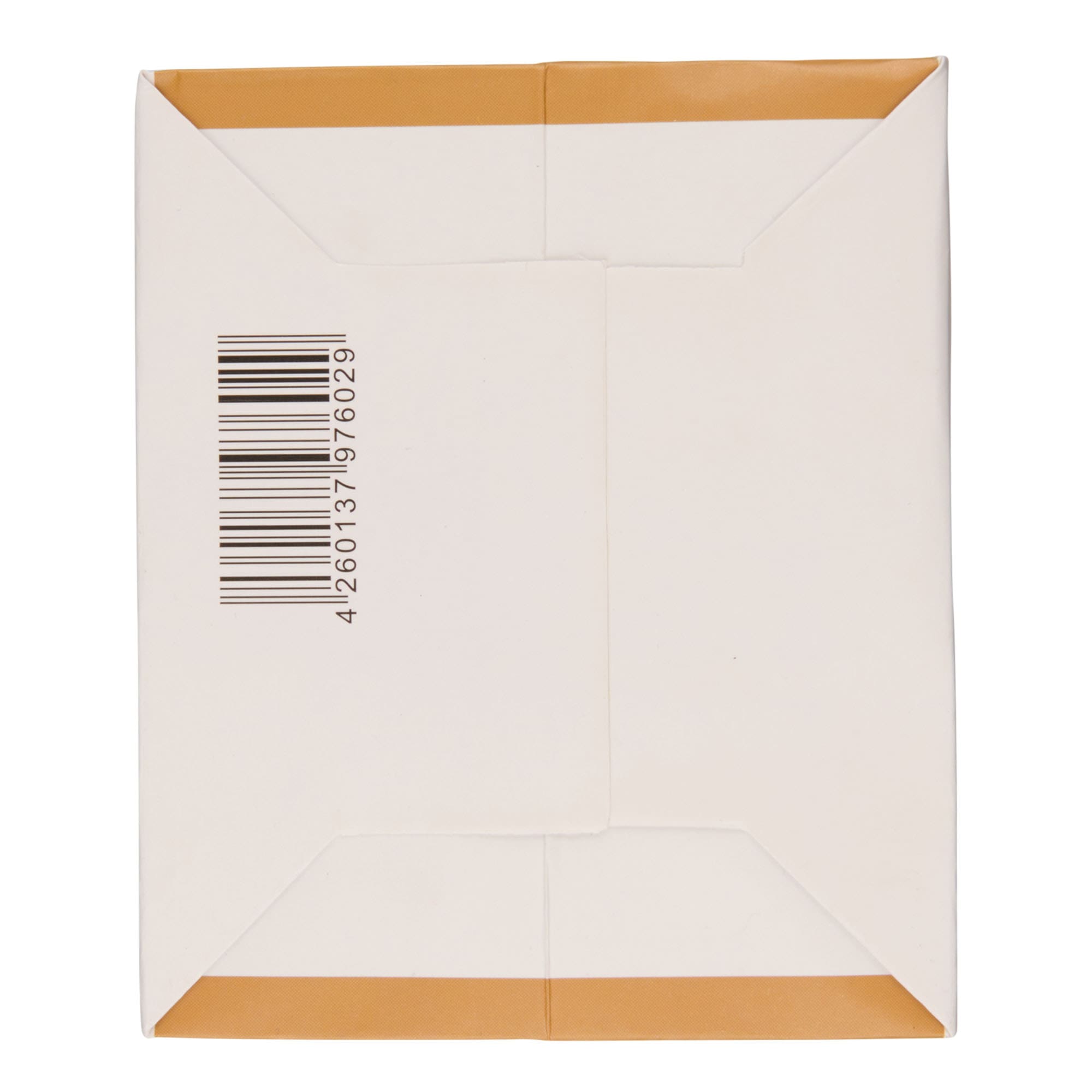 Borsa per bottiglie, quadrata, carta, oro