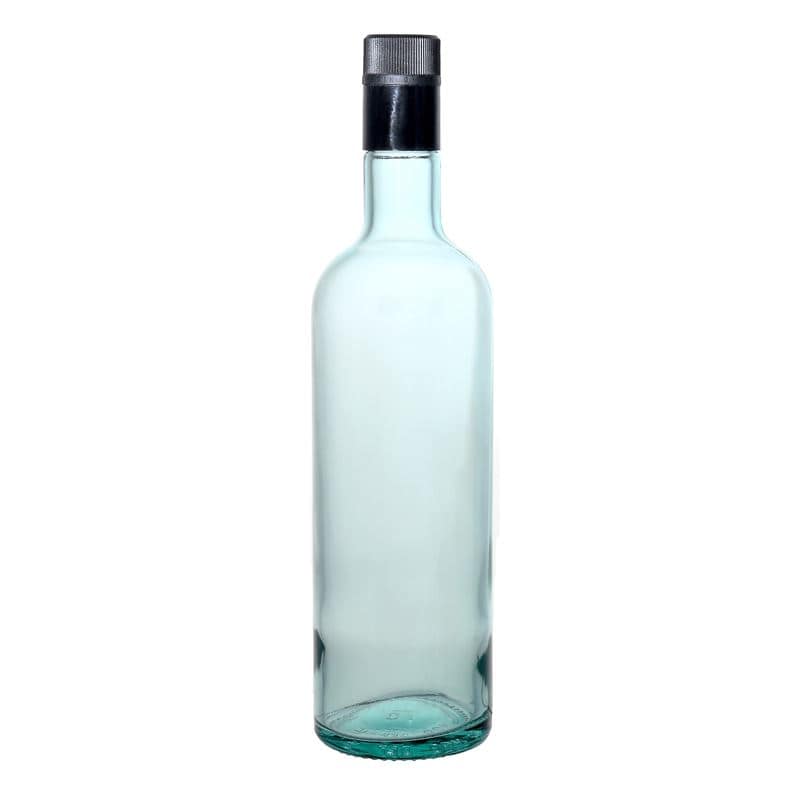 750 ml Bottiglia olio/aceto 'Willy New', vetro, verde chiaro, imboccatura: DOP