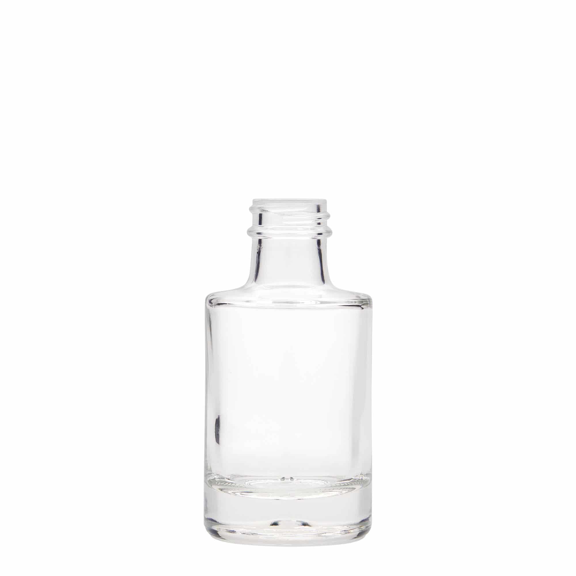 100 ml Bottiglia di vetro 'Aventura', imboccatura: GPI 28 100 ml Bottiglia di vetro 'Aventura', imboccatura: GPI 28