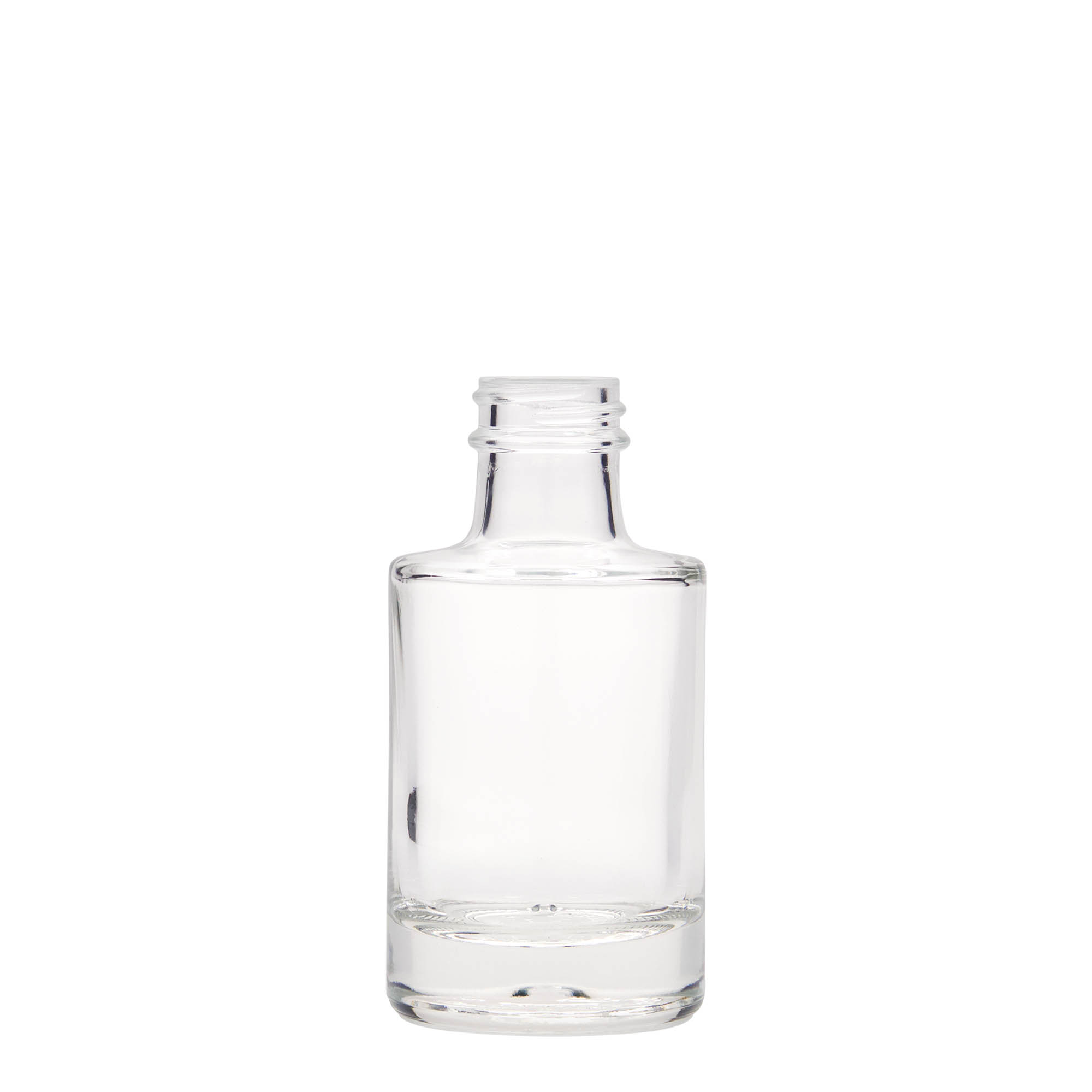 Bottiglia di vetro da 100 ml 'Aventura', bocca: GPI 28 Bottiglia di vetro da 100 ml 'Aventura', bocca: GPI 28