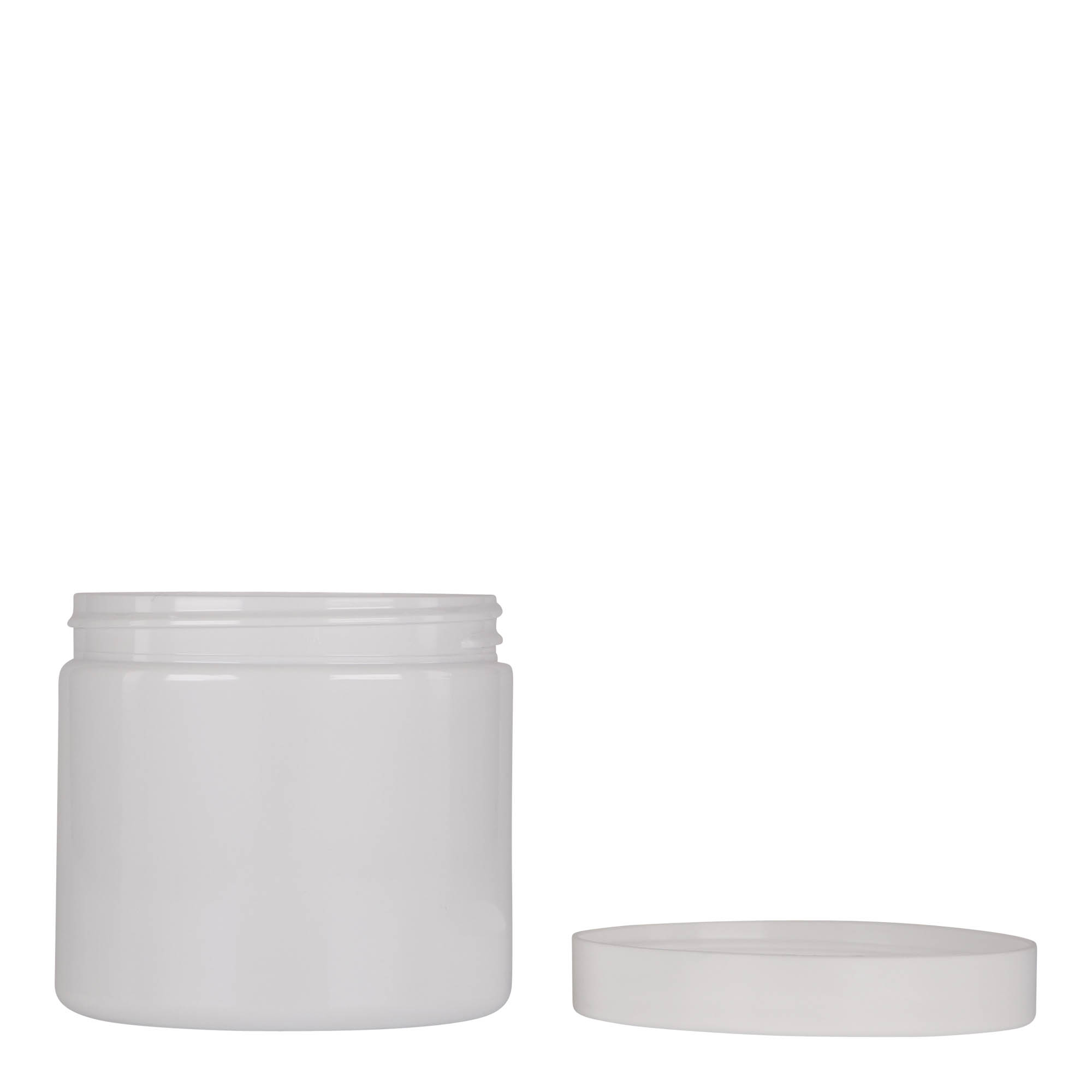 200 ml barattolo in PET 'Isabella', bianco, bocca: 70/400