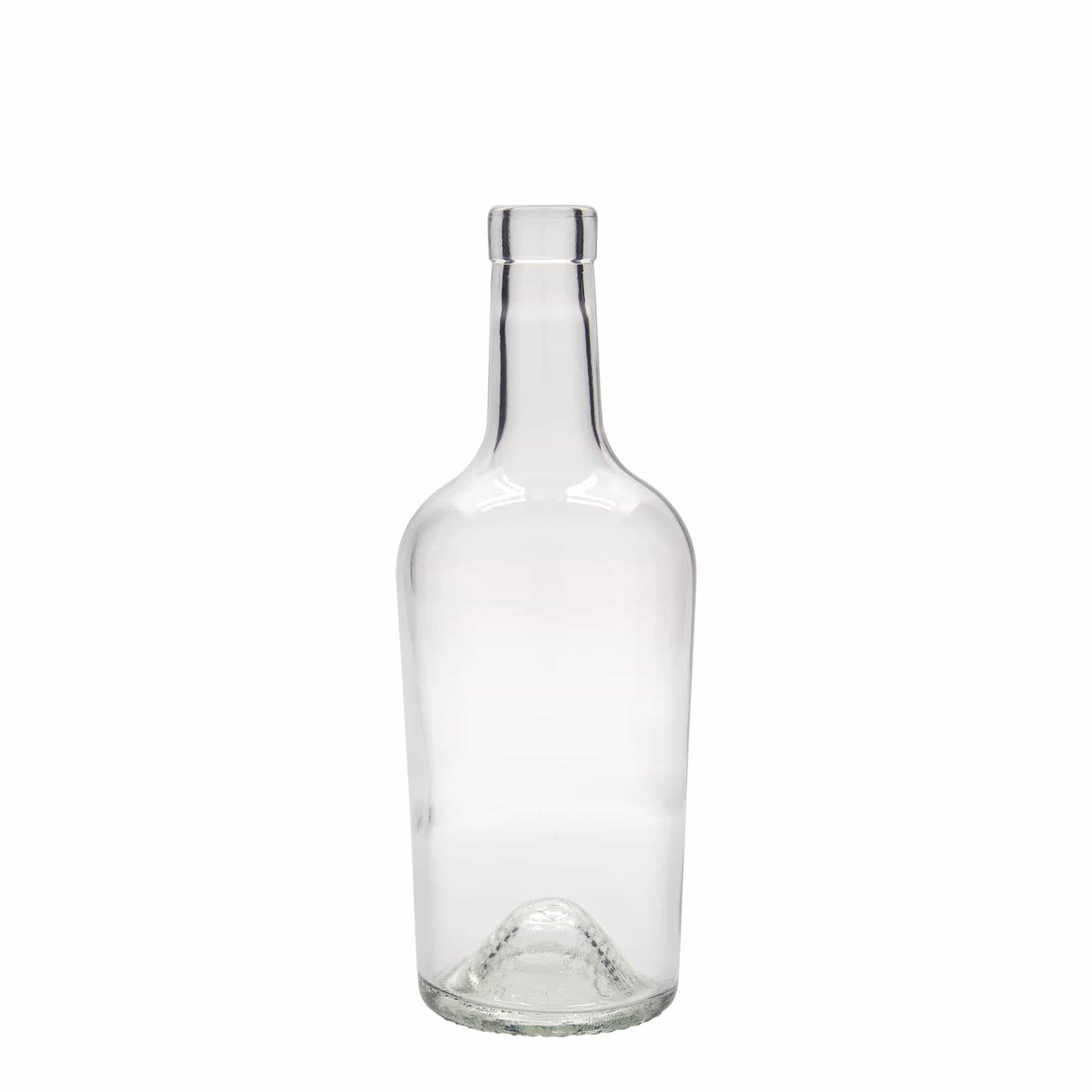 500 ml Bottiglia di vetro 'Margarethe', imboccatura: fascetta 500 ml Bottiglia di vetro 'Margarethe', imboccatura: fascetta