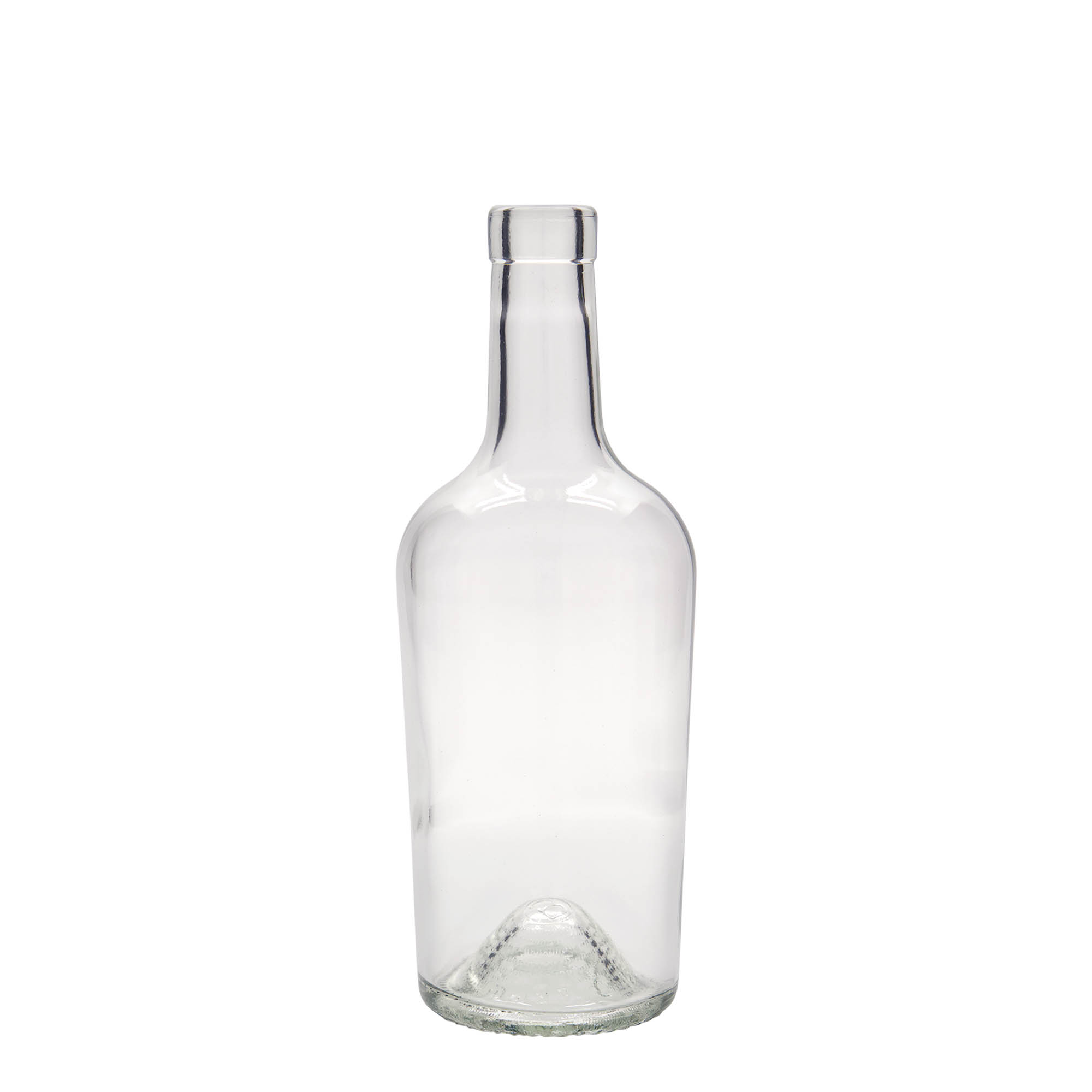 Bottiglia di vetro da 500 ml 'Margarethe', bocca: sughero Bottiglia di vetro da 500 ml 'Margarethe', bocca: sughero