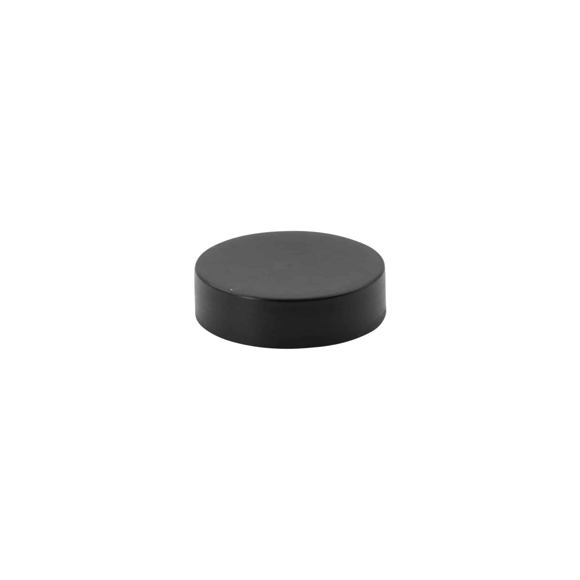 Tappo a vite per 30 ml 'Antonella', plastica PP, nero
