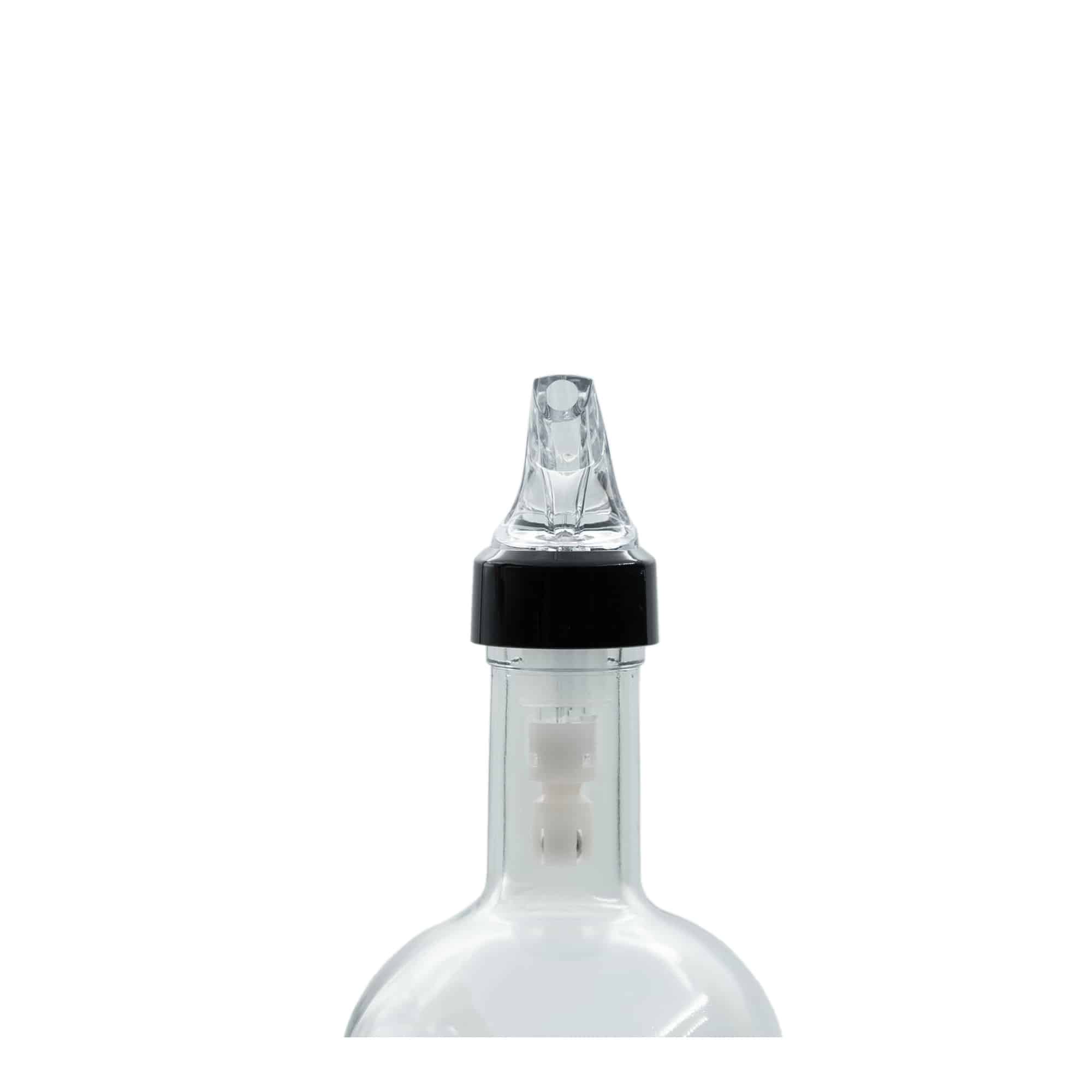Dosatore 'Auto Pour' 5 cl, plastica PE, trasparente