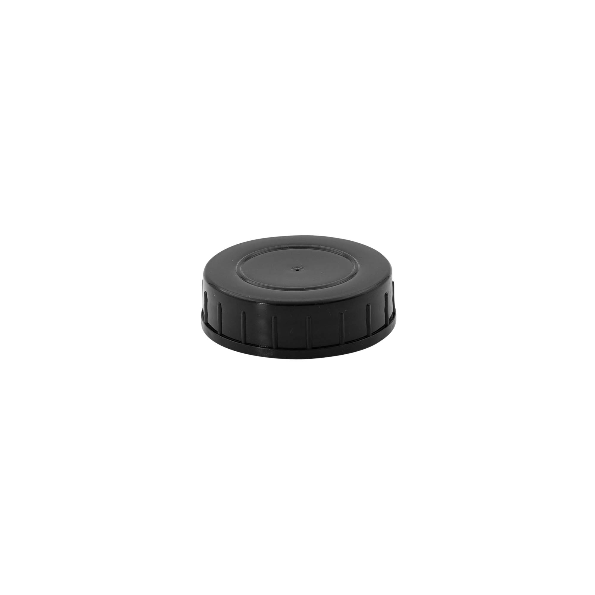 Tappo a vite, plastica PP, nero, per bocca: DIN 45 Tappo a vite, plastica PP, nero, per bocca: DIN 45