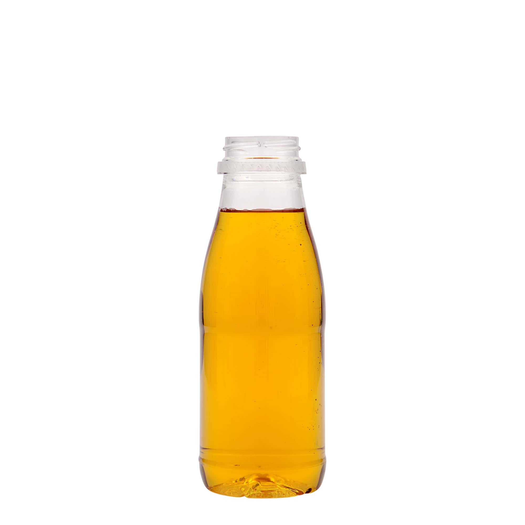 Bottiglia in PET da 330 ml 'Milk and Juice', plastica, bocca: 38 mm