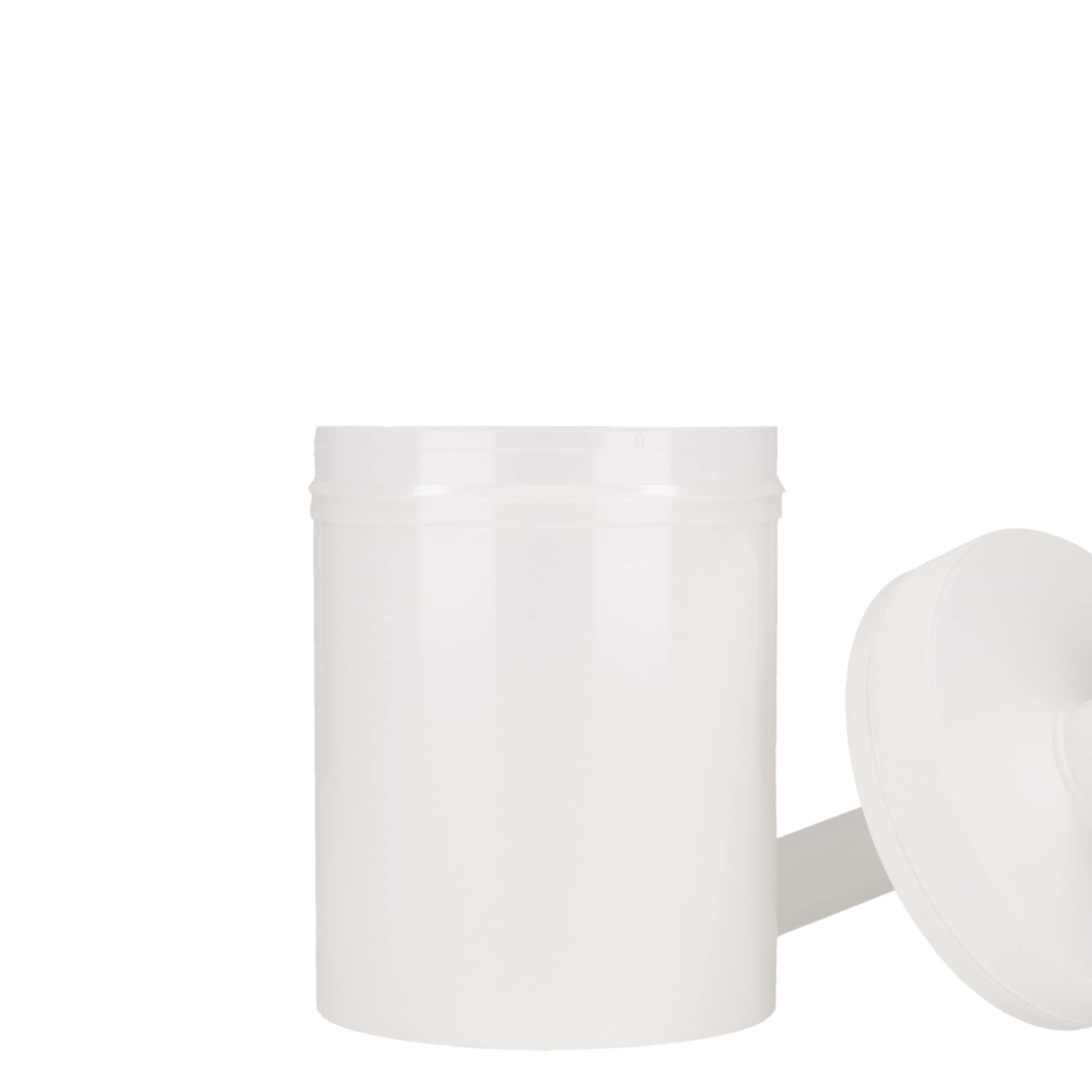 1.240 ml flacone dispenser 'Securibox', plastica PP, bianco, bocca: chiusura a vite