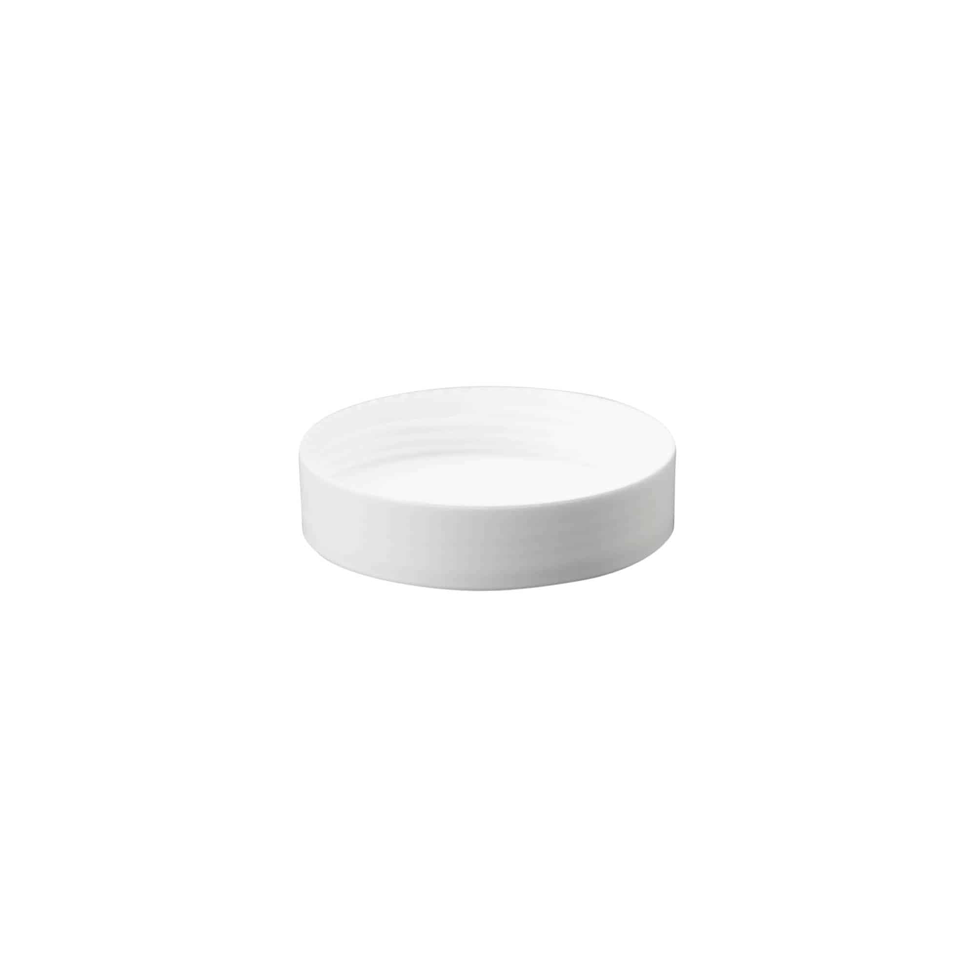 Chiusura a vite 50 ml 'Antonella', plastica PP, bianco