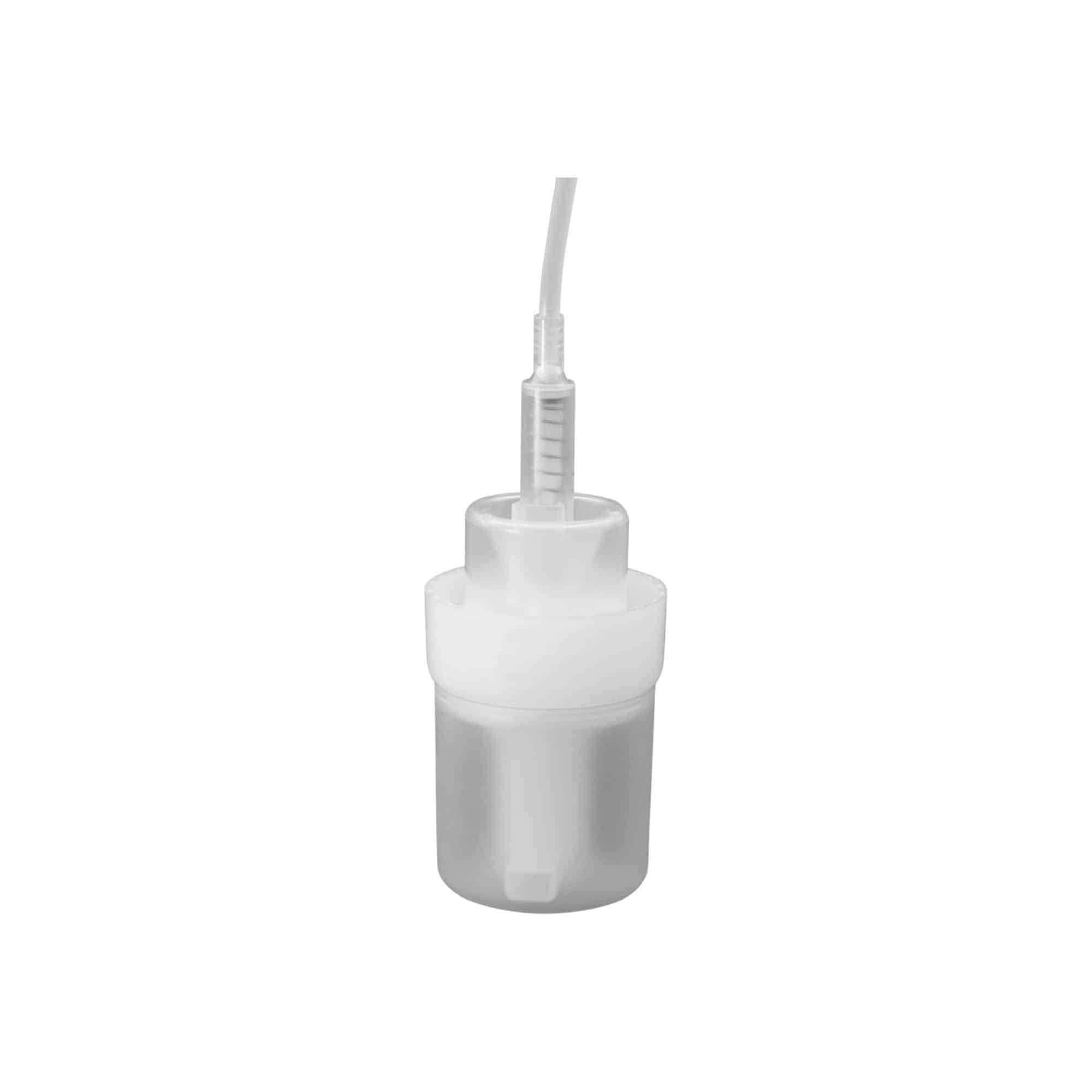 100 ml Dispenser per flacone 'Foamer', plastica PP, bianco, per imboccatura: a vite