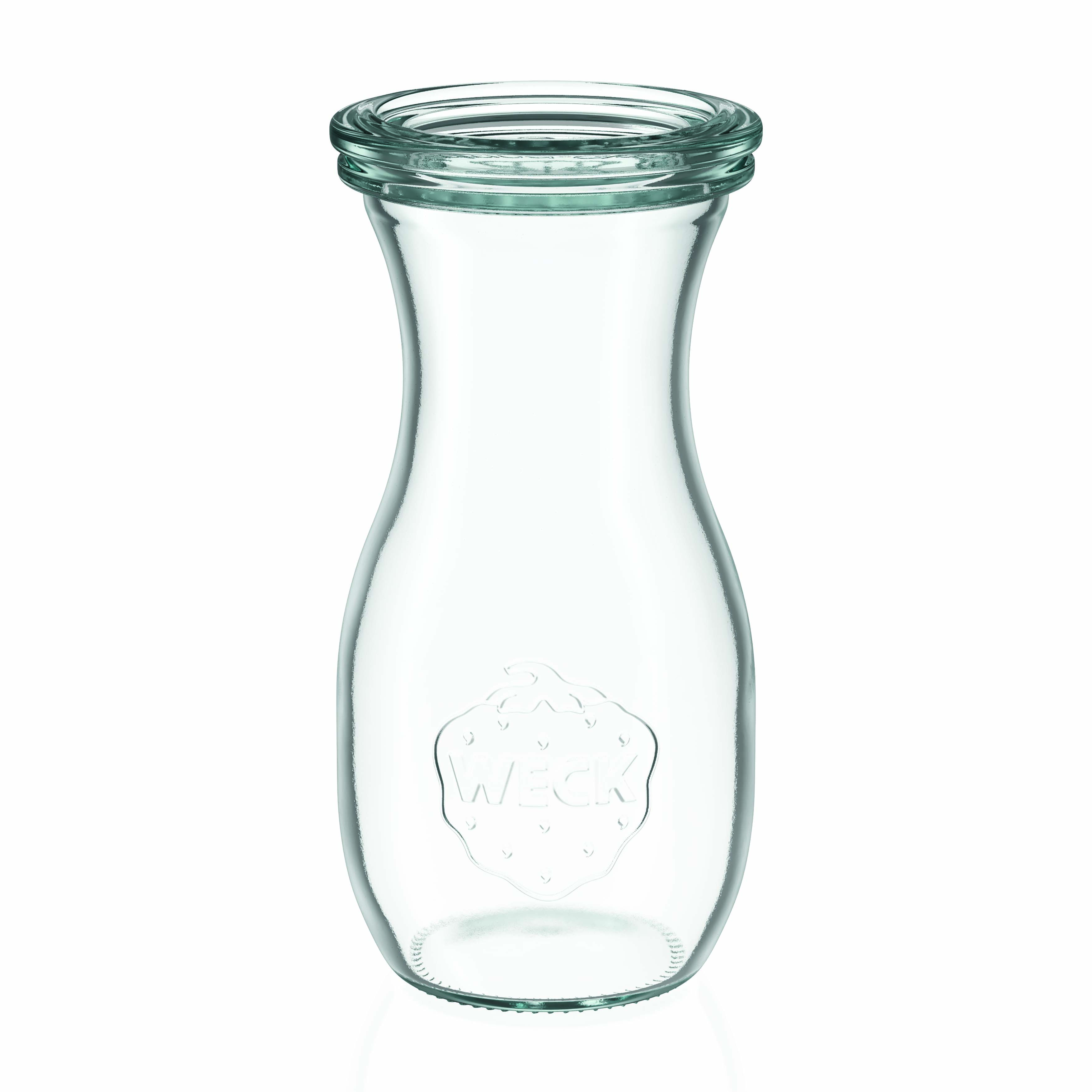 250 ml bottiglia per succo WECK, bocca: bordo tondo
