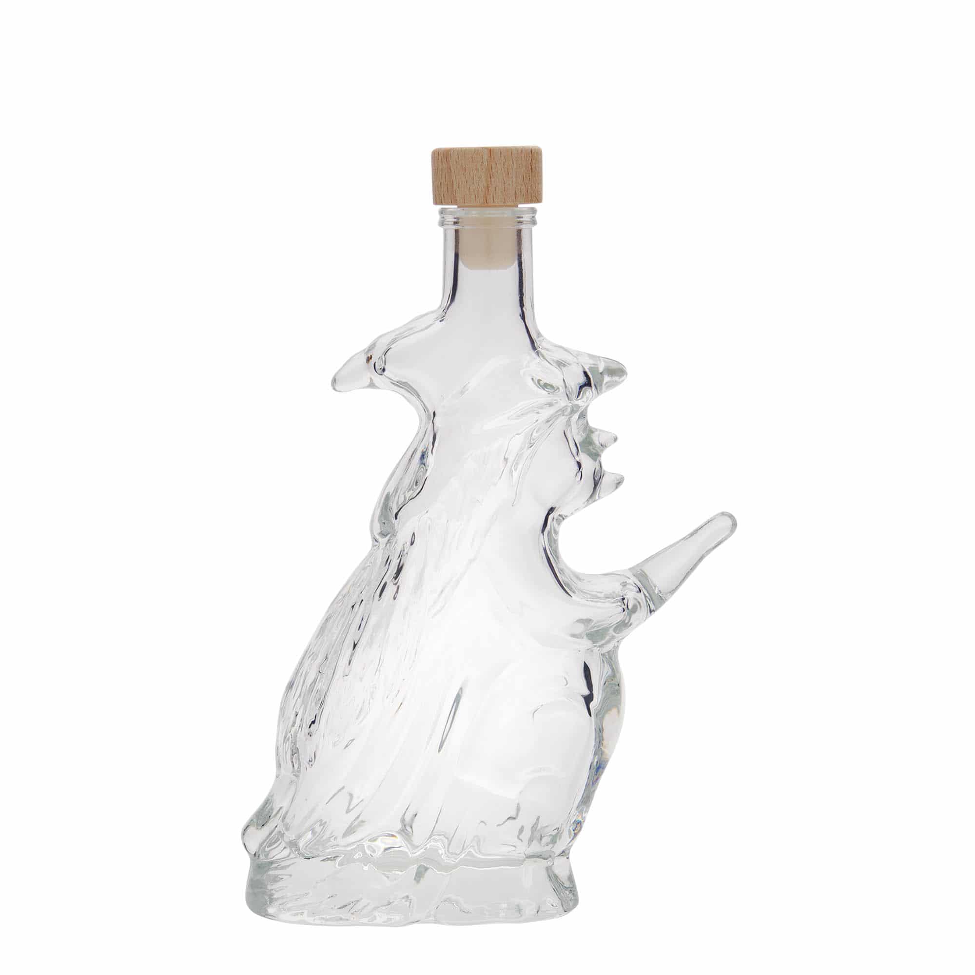 200 ml Bottiglia di vetro 'Strega', imboccatura: fascetta