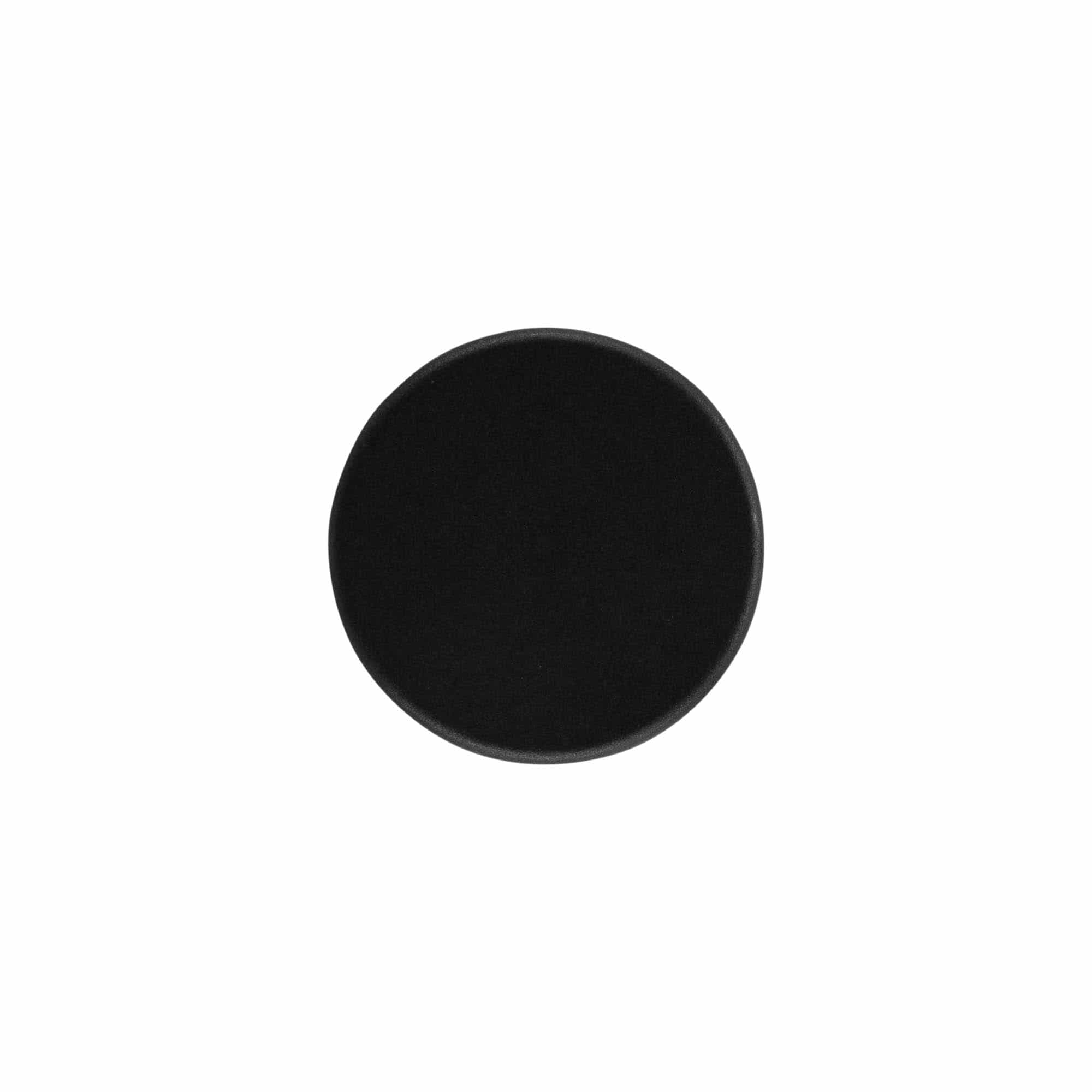 Tappo a vite, metallo-plastica, nero, per imboccatura: PP 31,5