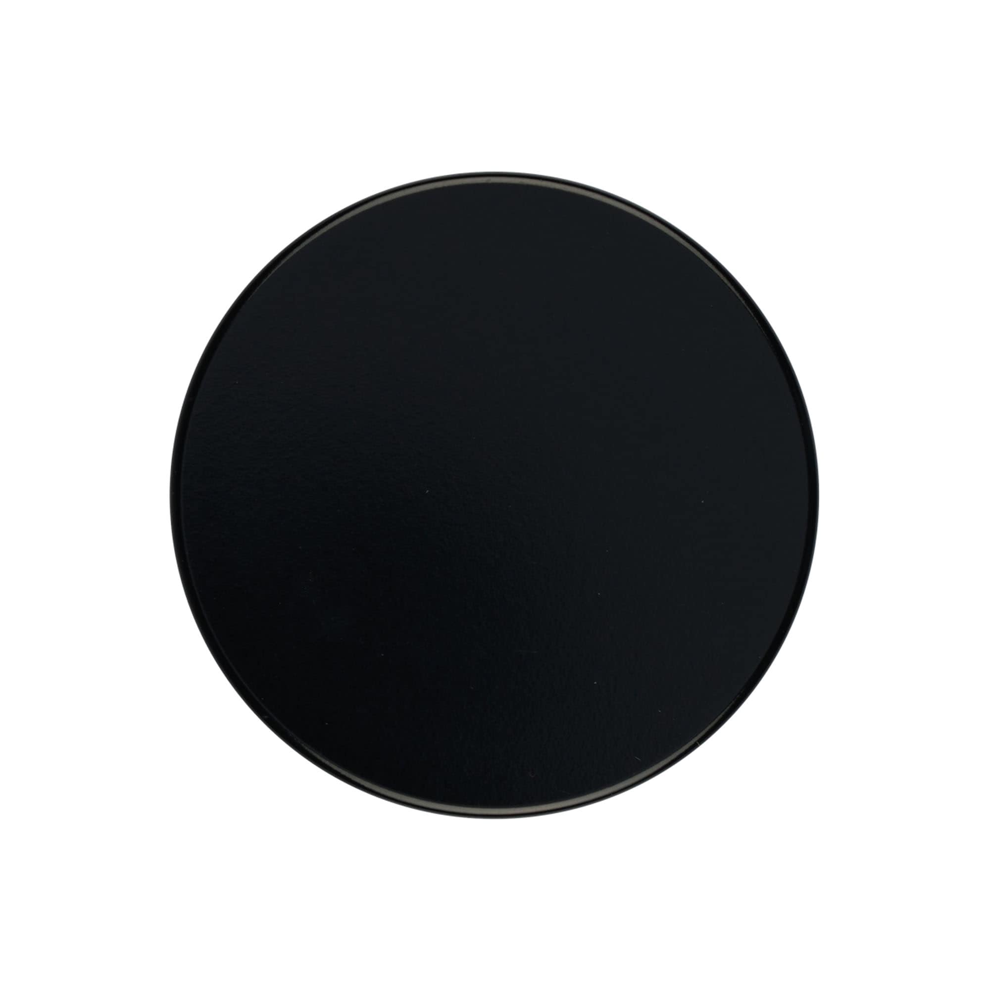 Tappo a vite per 120 ml 'Brown Line', plastica HPM, nero