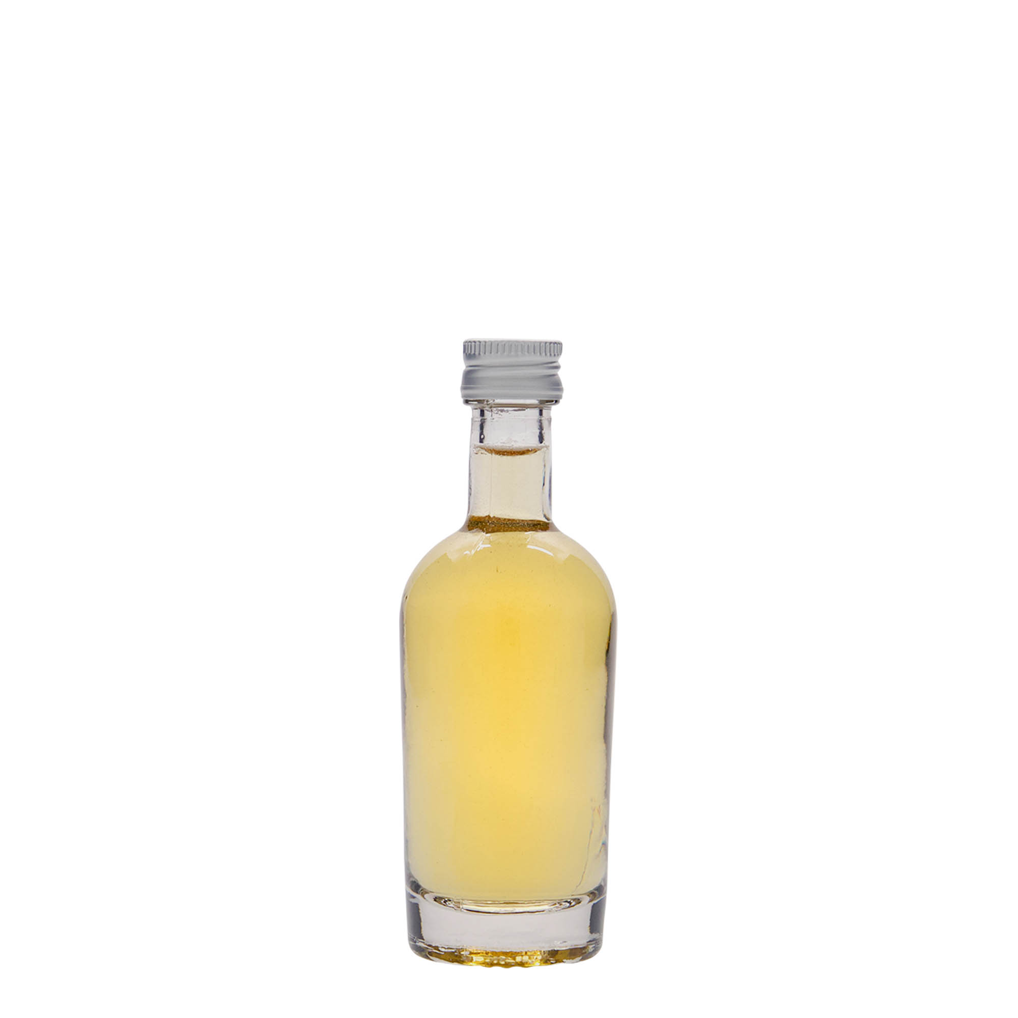 Bottiglia di vetro da 50 ml 'Pepe', bocca: PP 18