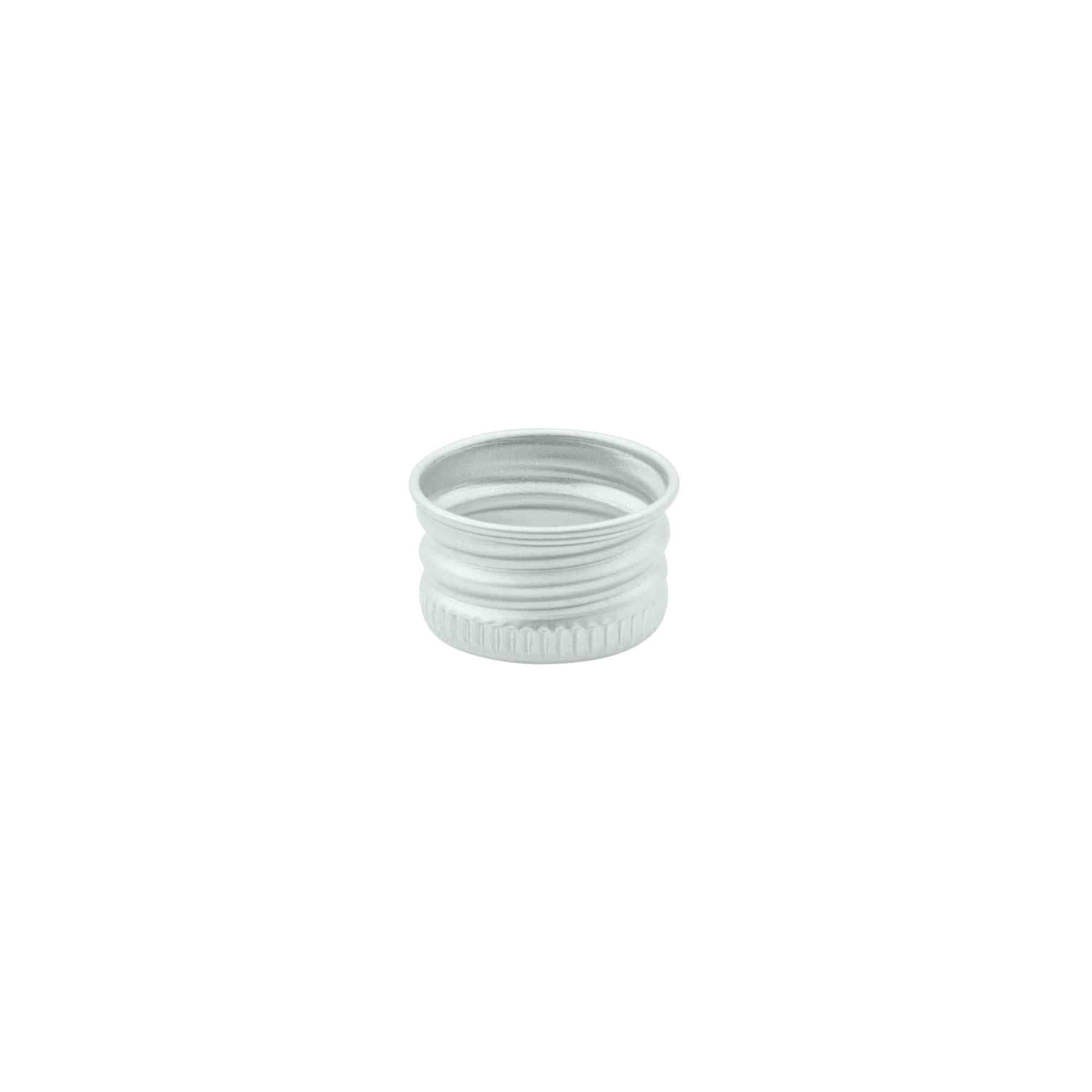 Tappo a vite, metallo, argento, per imboccatura: 18/410
