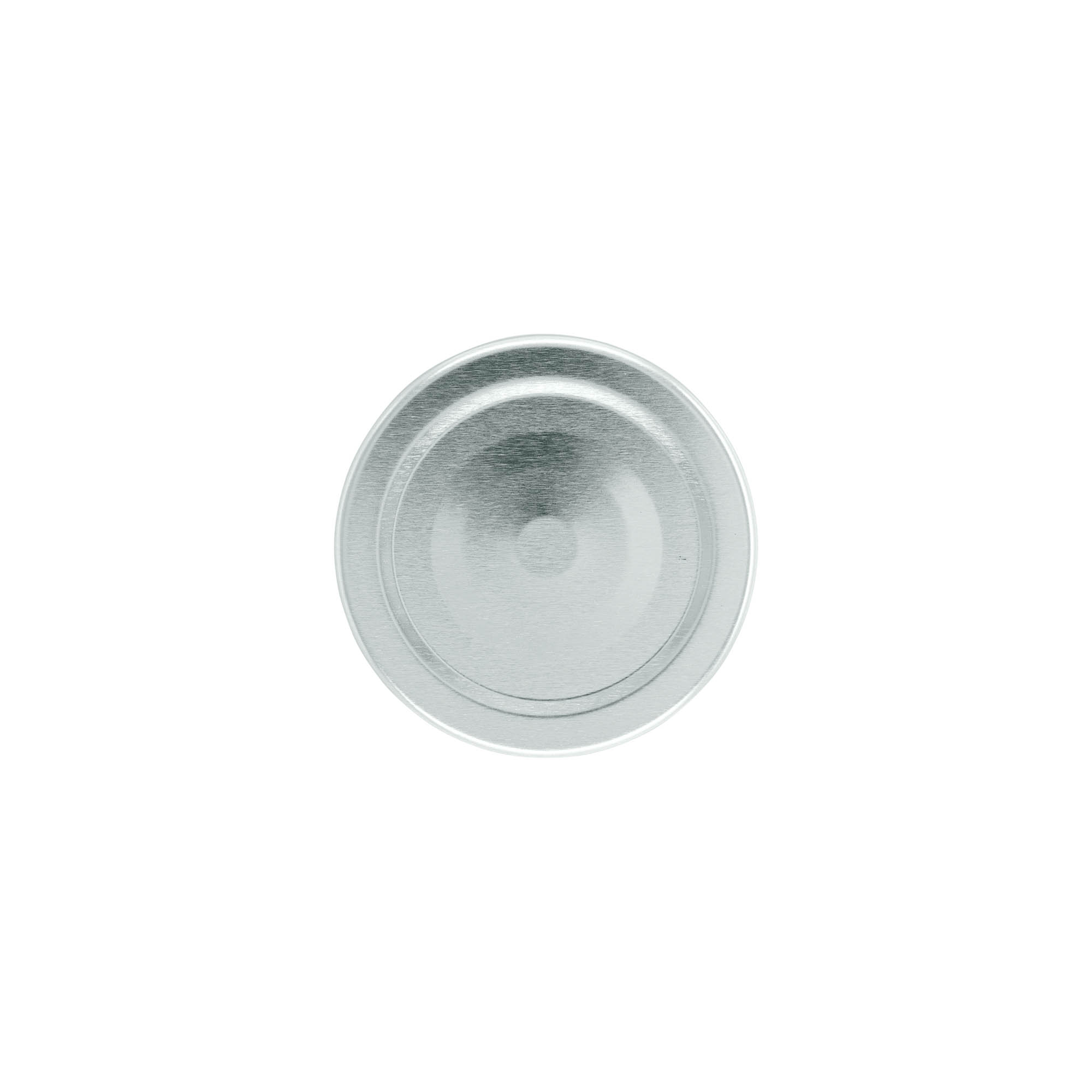 Chiusura Deep-Twist-Off, lamiera bianca, argento, per bocca: Deep-TO 58