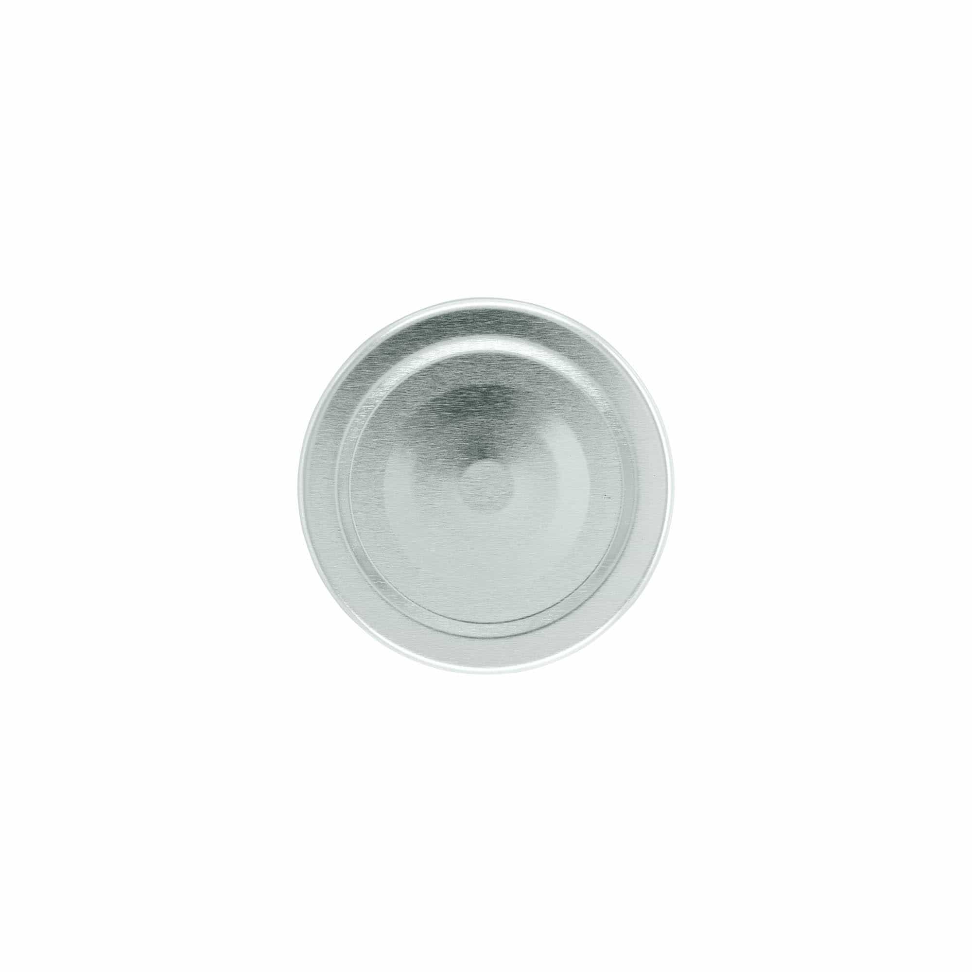 Chiusura Deep-Twist-Off, lamiera bianca, argento, per bocca: Deep-TO 58 Chiusura Deep-Twist-Off, lamiera bianca, argento, per bocca: Deep-TO 58