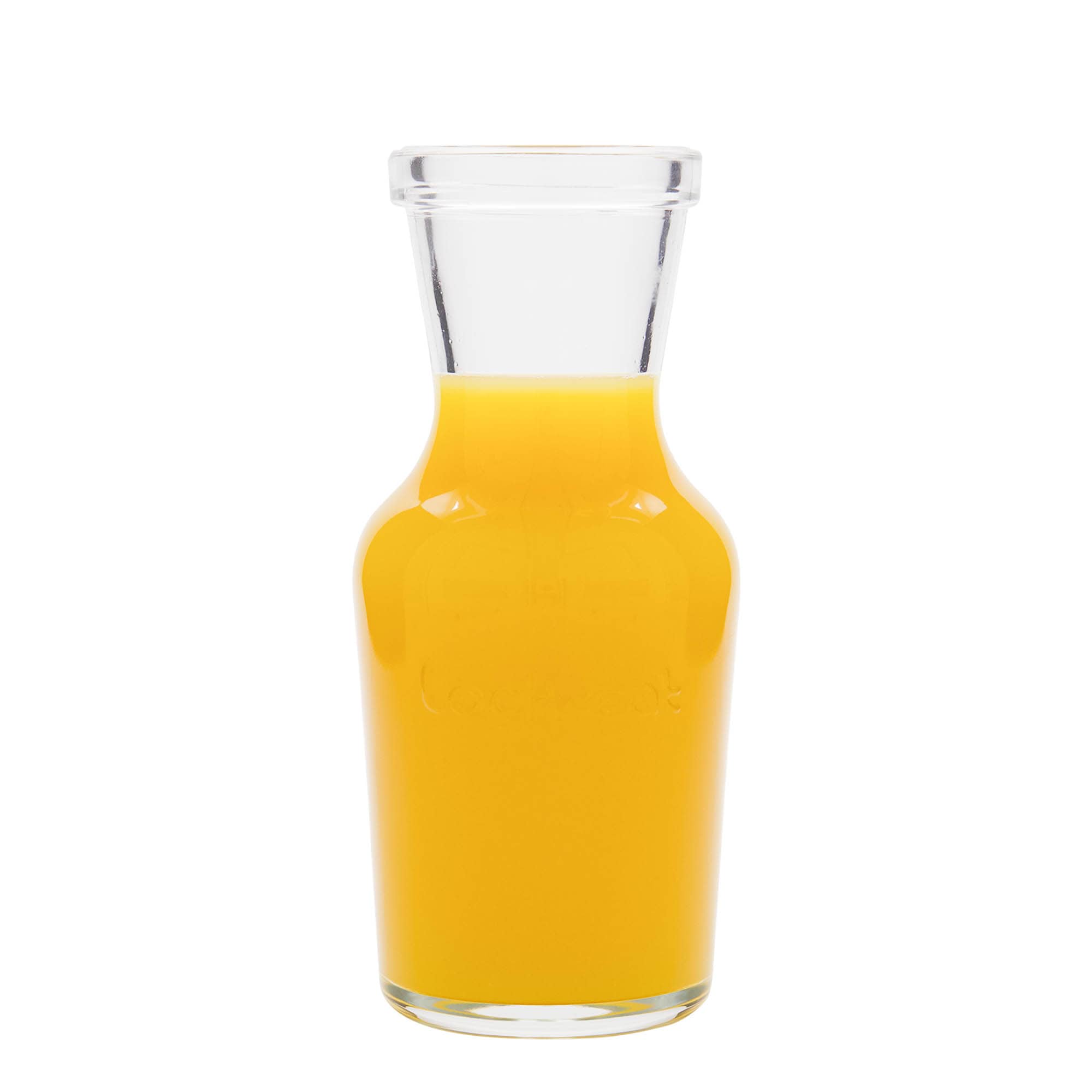 Bottiglia in vetro da 500 ml 'Lock-Eat', bocca: chiusura a gancio metallico