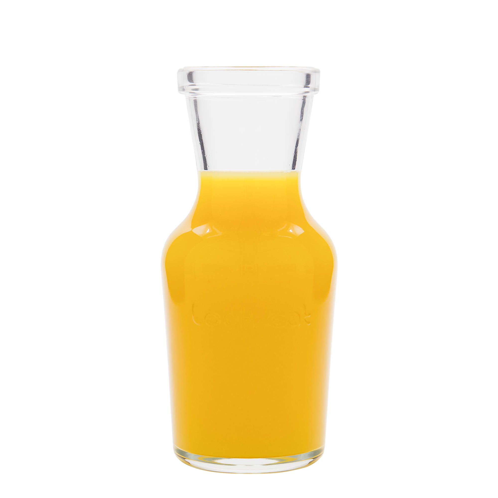 Bottiglia in vetro da 500 ml 'Lock-Eat', bocca: chiusura a gancio metallico