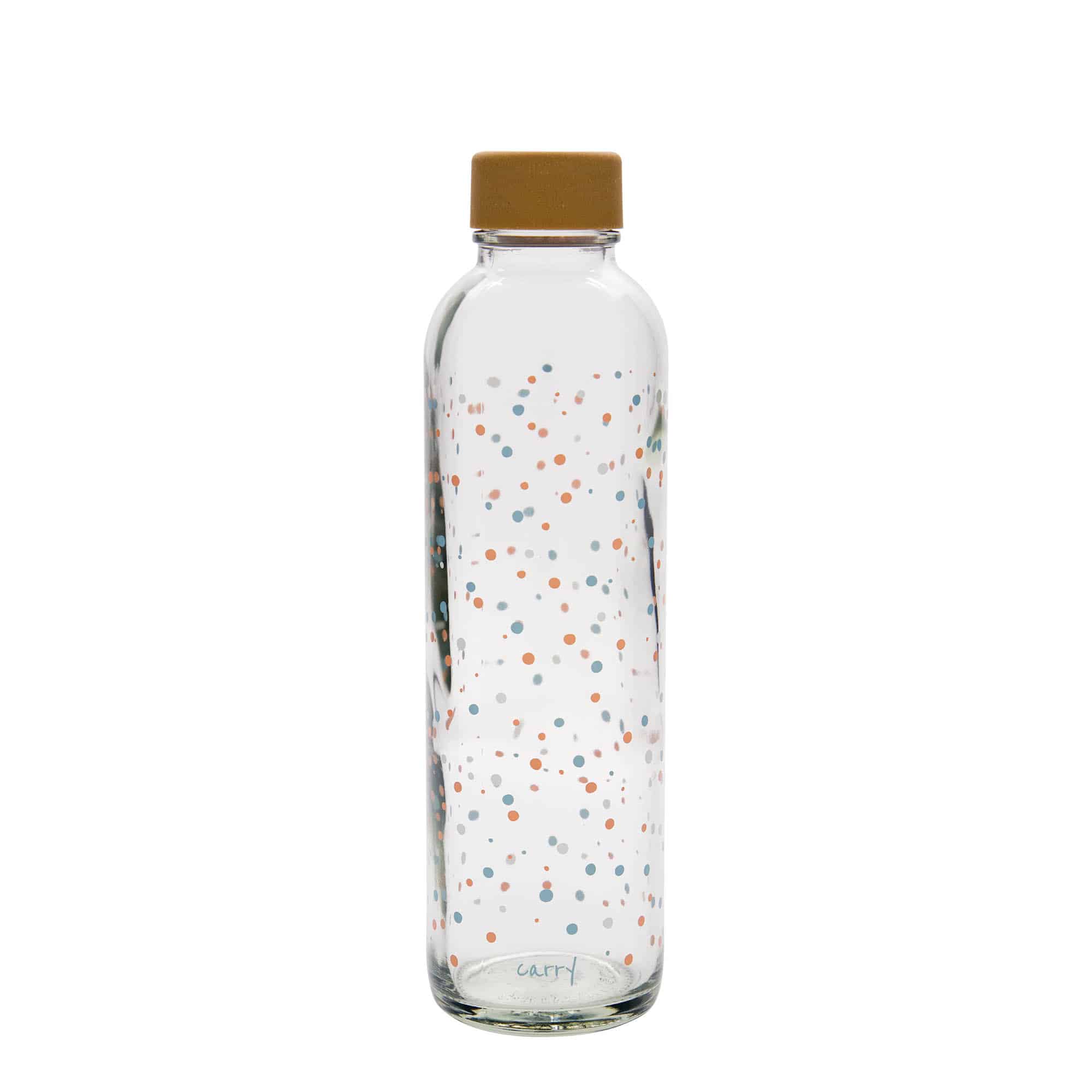 Borraccia da 700 ml CARRY Bottle 'Flying Circles', bocca: chiusura a vite
