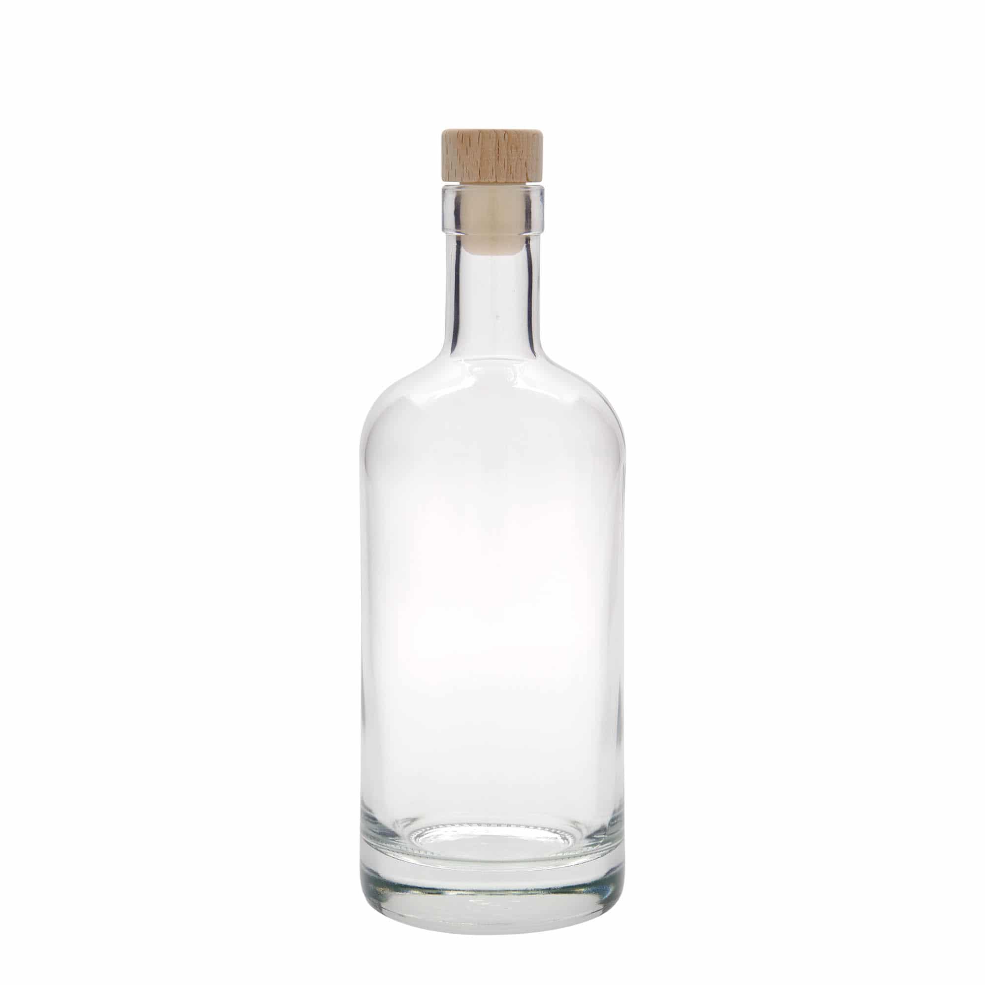 500 ml Bottiglia di vetro 'Linea Uno', imboccatura: fascetta