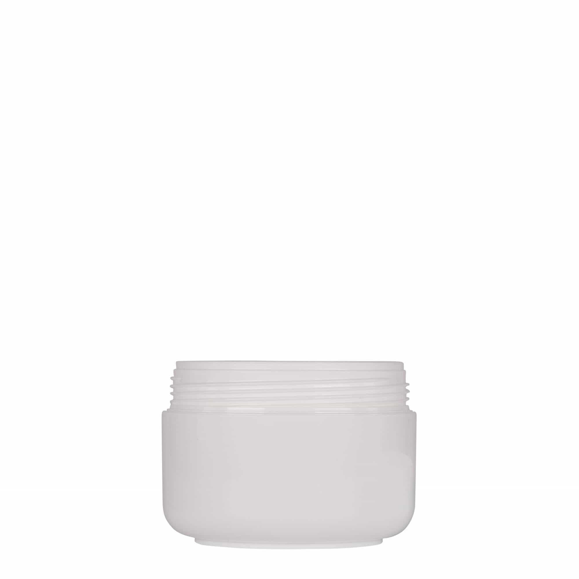 150 ml barattolo in plastica 'Bianca', PP, bianco, bocca: chiusura a vite