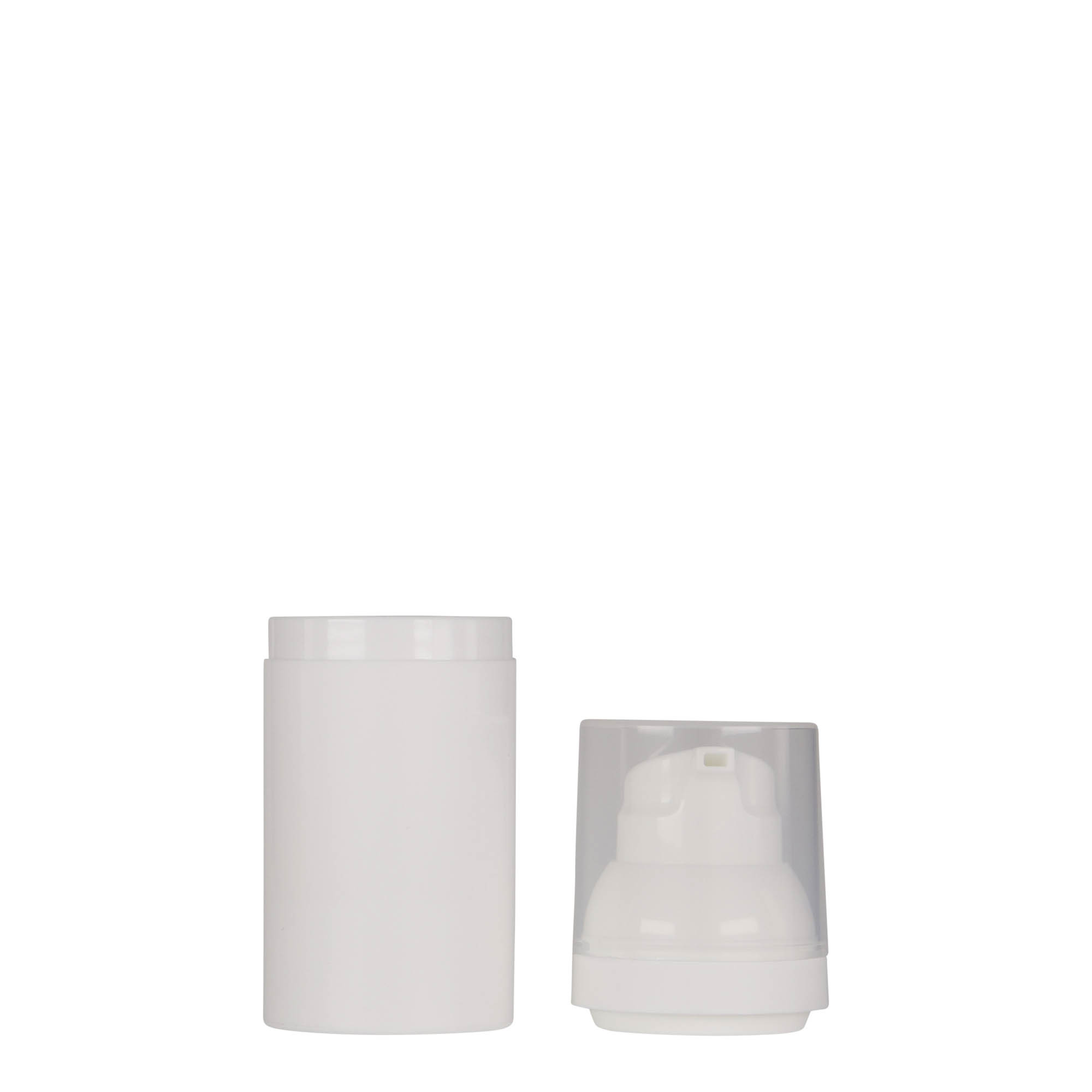 30 ml Dispenser Airless 'Mezzo', plastica PP, bianco 30 ml Dispenser Airless 'Mezzo', plastica PP, bianco