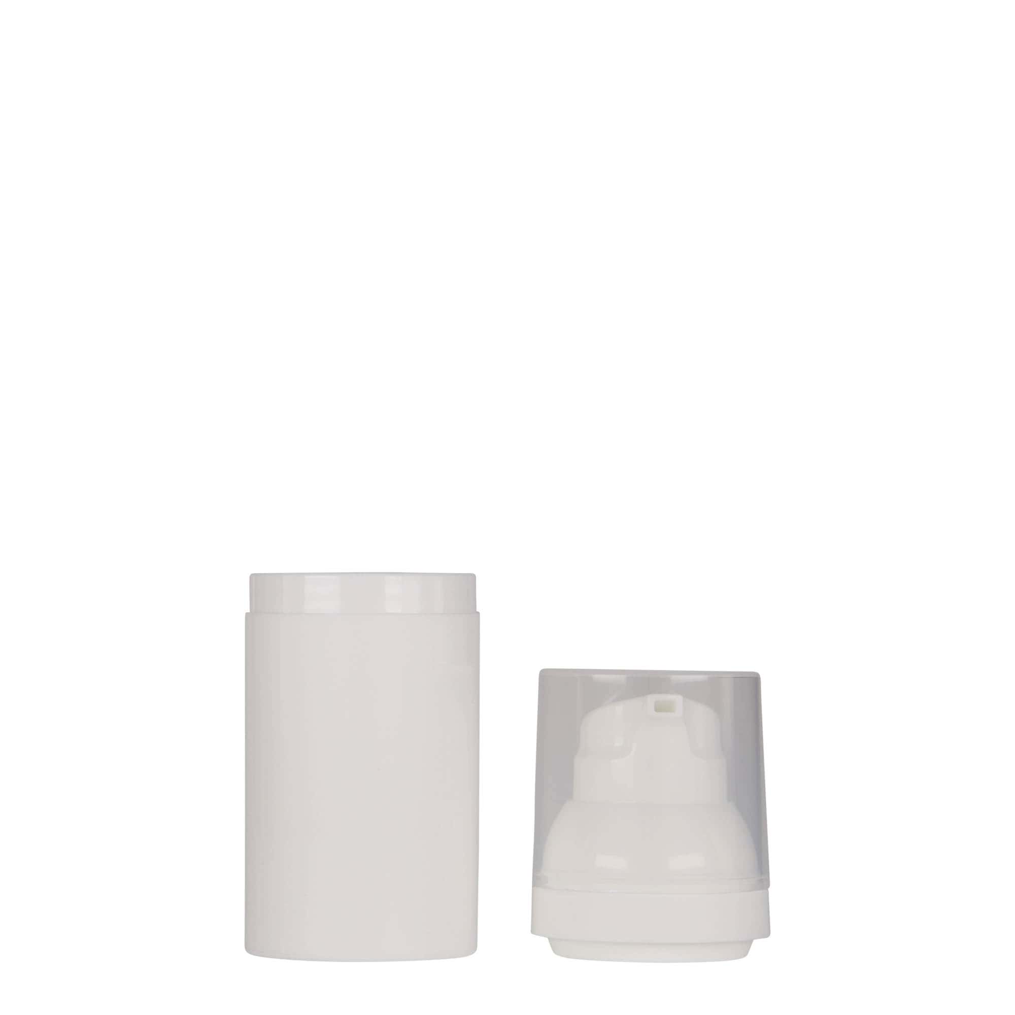 30 ml Dispenser Airless 'Mezzo', plastica PP, bianco