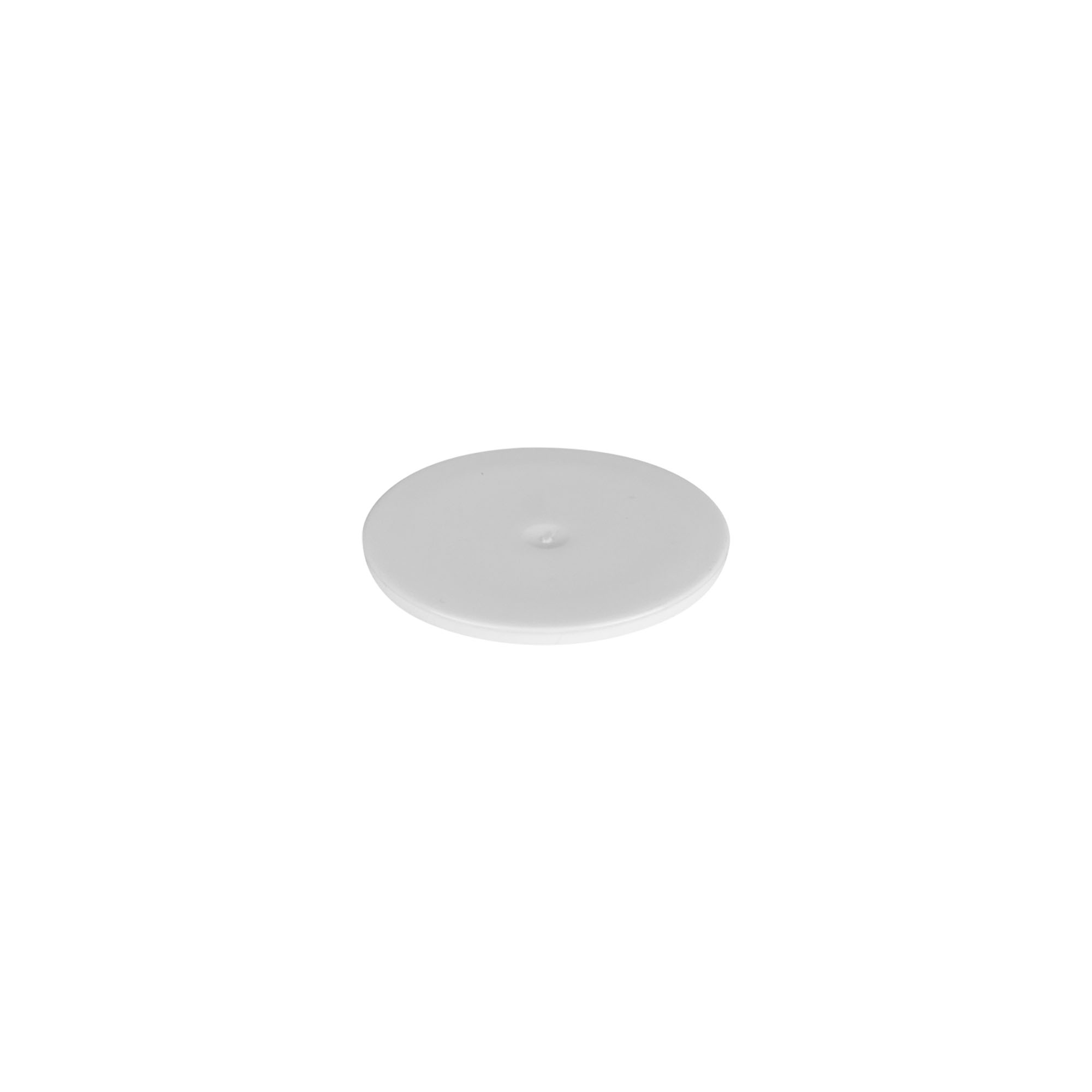 Disco di copertura per 5 ml 'Bianca', plastica PP, bianco Disco di copertura per 5 ml 'Bianca', plastica PP, bianco