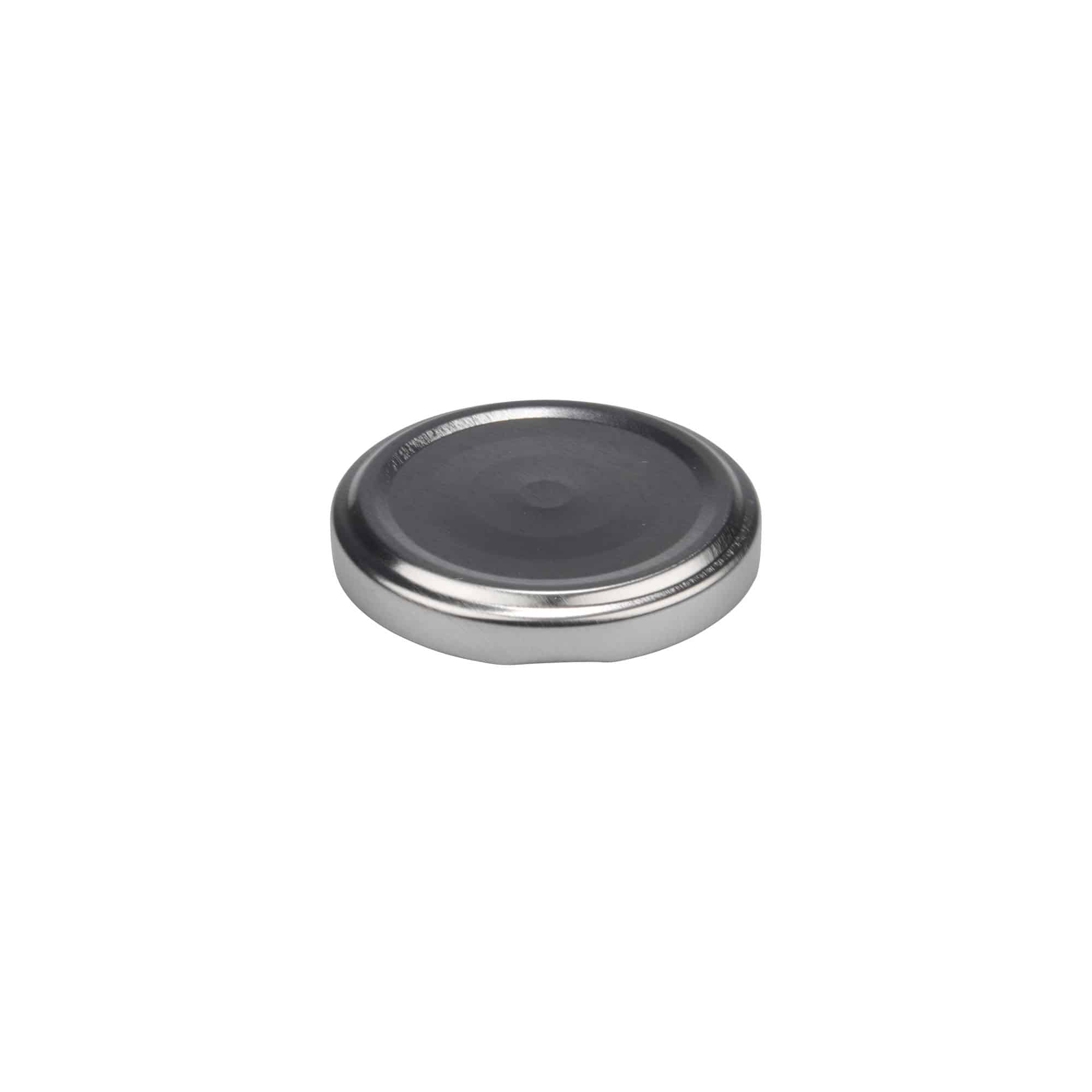 Tappo Twist-Off, banda stagnata, argento, per imboccatura: TO 58 Tappo Twist-Off, banda stagnata, argento, per imboccatura: TO 58