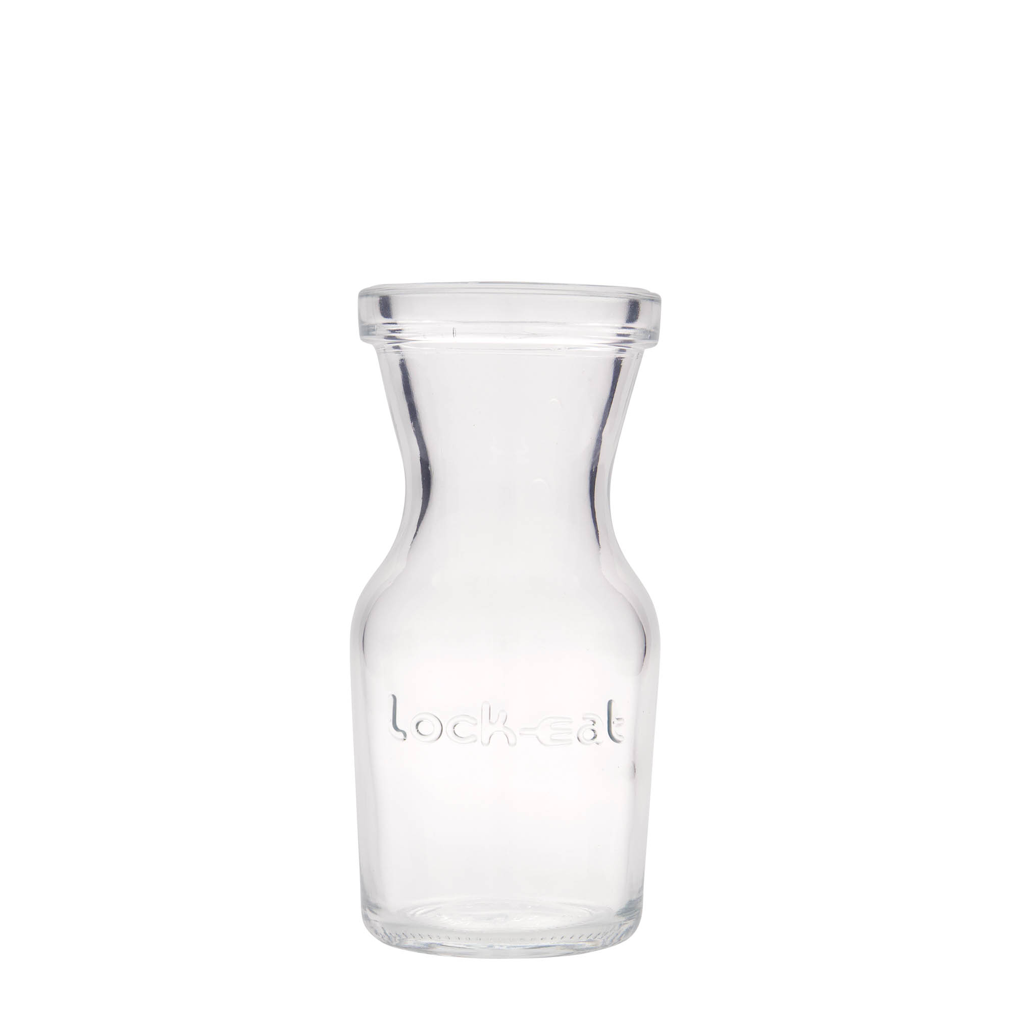250 ml Caraffa 'Lock-Eat', vetro, imboccatura: chiusura meccanica