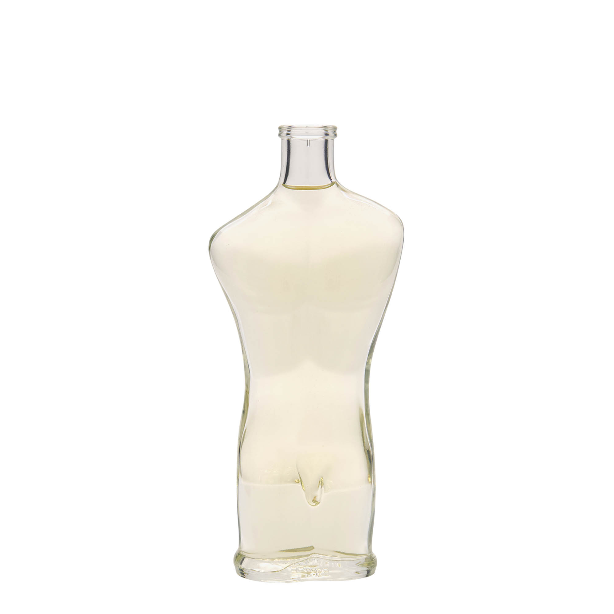 Bottiglia di vetro da 200 ml 'Adam', bocca: sughero Bottiglia di vetro da 200 ml 'Adam', bocca: sughero