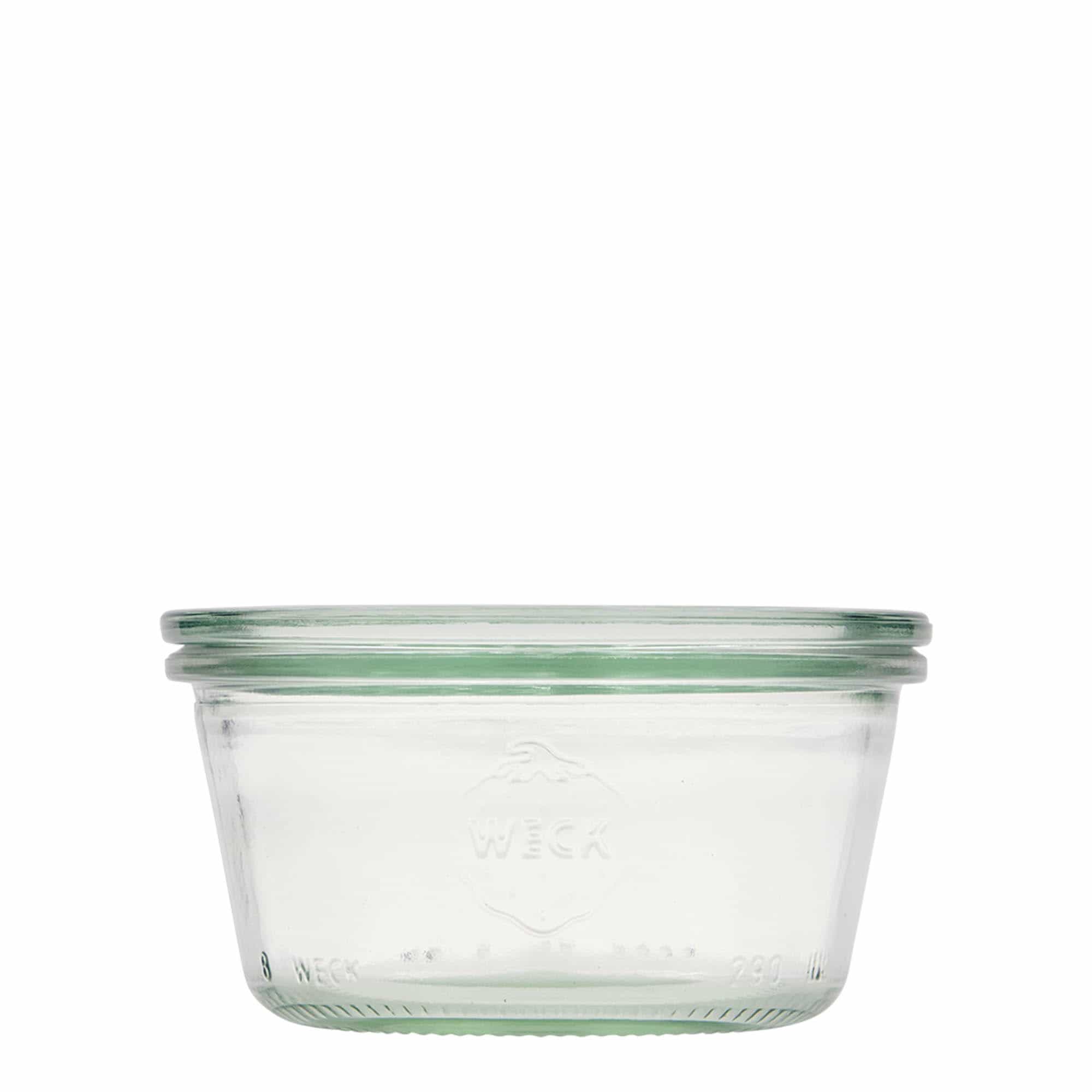 290 ml Vasetto WECK Dritto, vetro, imboccatura: bordo rotondo 290 ml Vasetto WECK Dritto, vetro, imboccatura: bordo rotondo