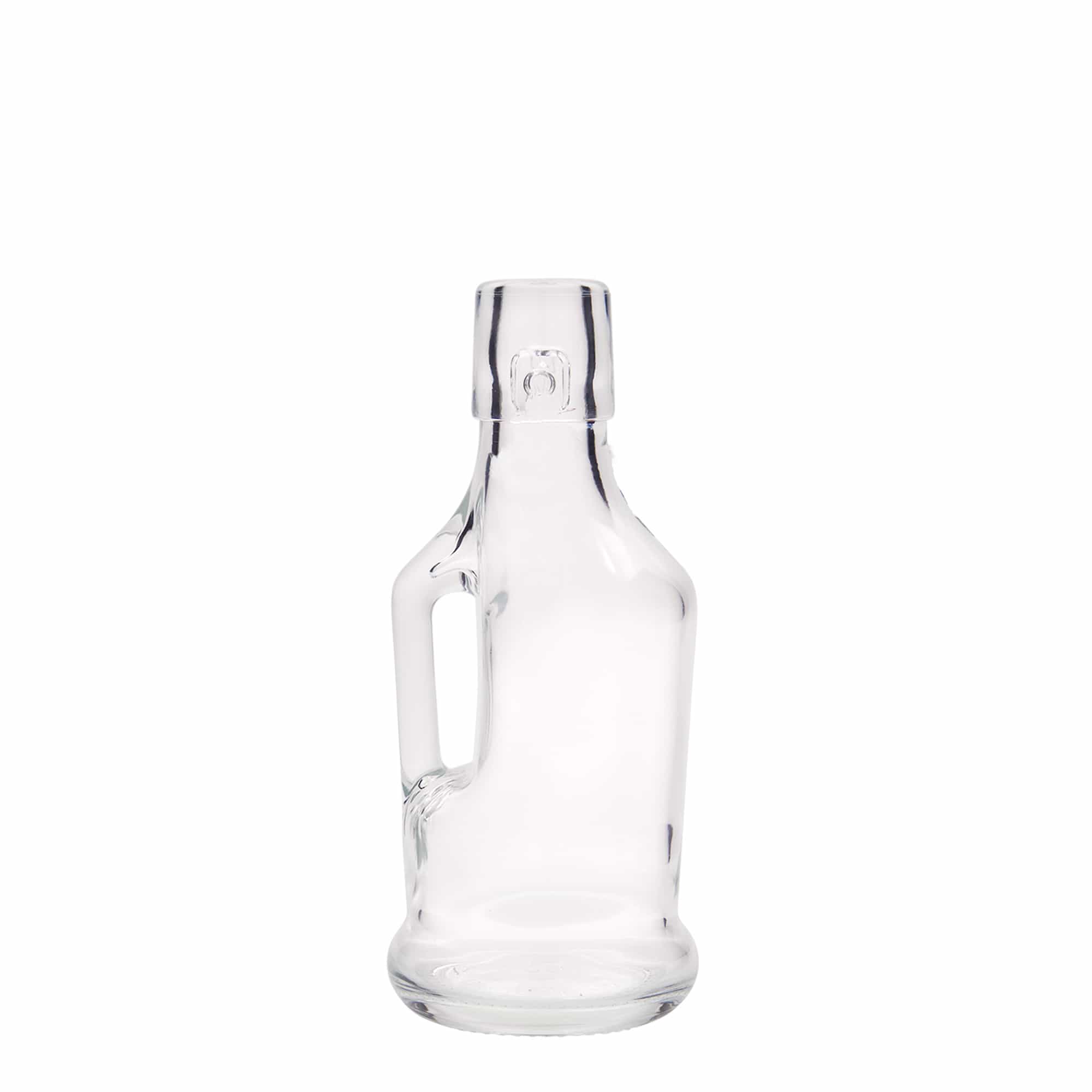 Bottiglia di vetro da 200 ml 'Classica', bocca: chiusura a leva