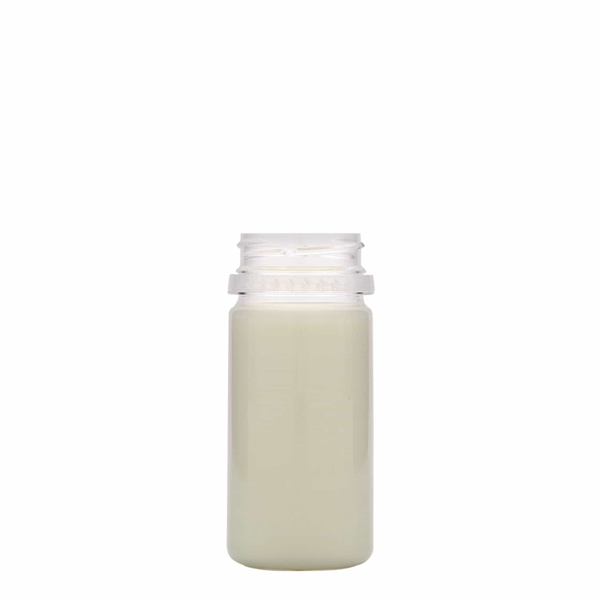 Bottiglia PET da 100 ml 'Everytime', plastica, bocca: 38 mm