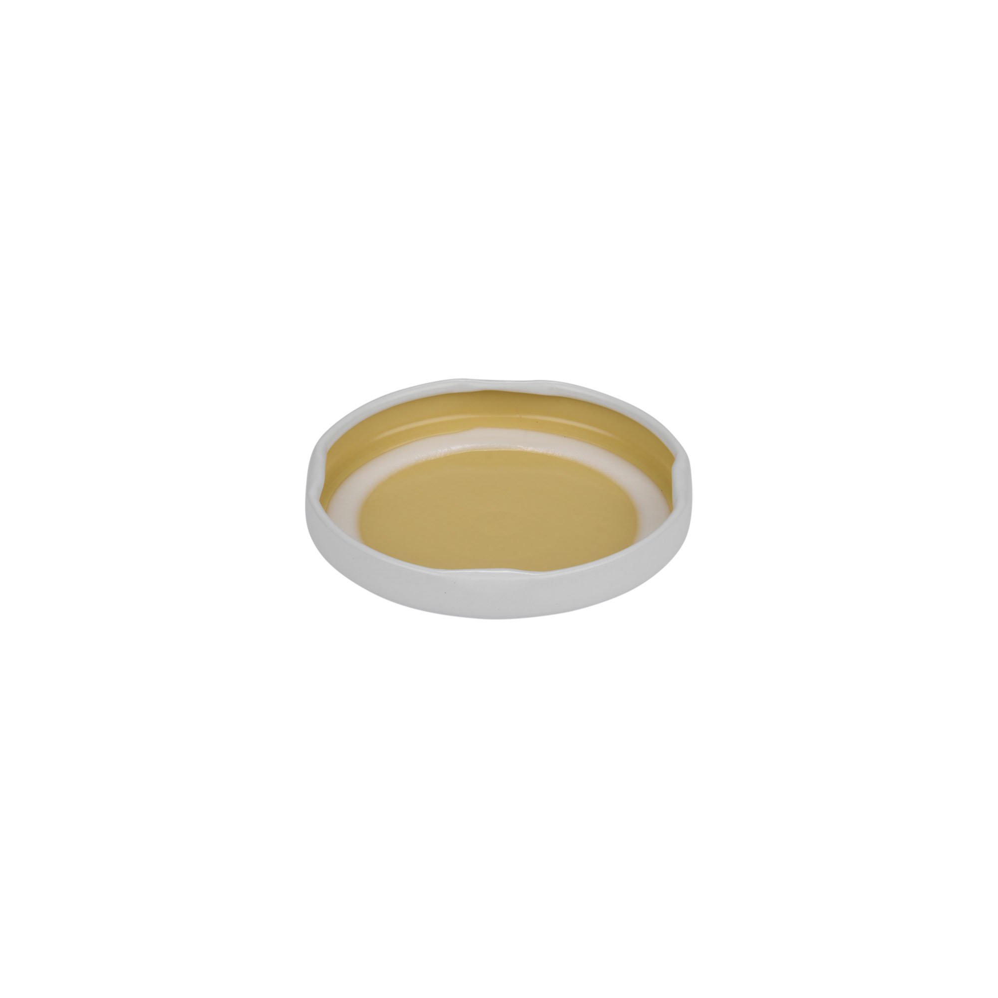 Tappo Twist-Off, lamiera bianca, bianco, per bocca: TO 58 Tappo Twist-Off, lamiera bianca, bianco, per bocca: TO 58
