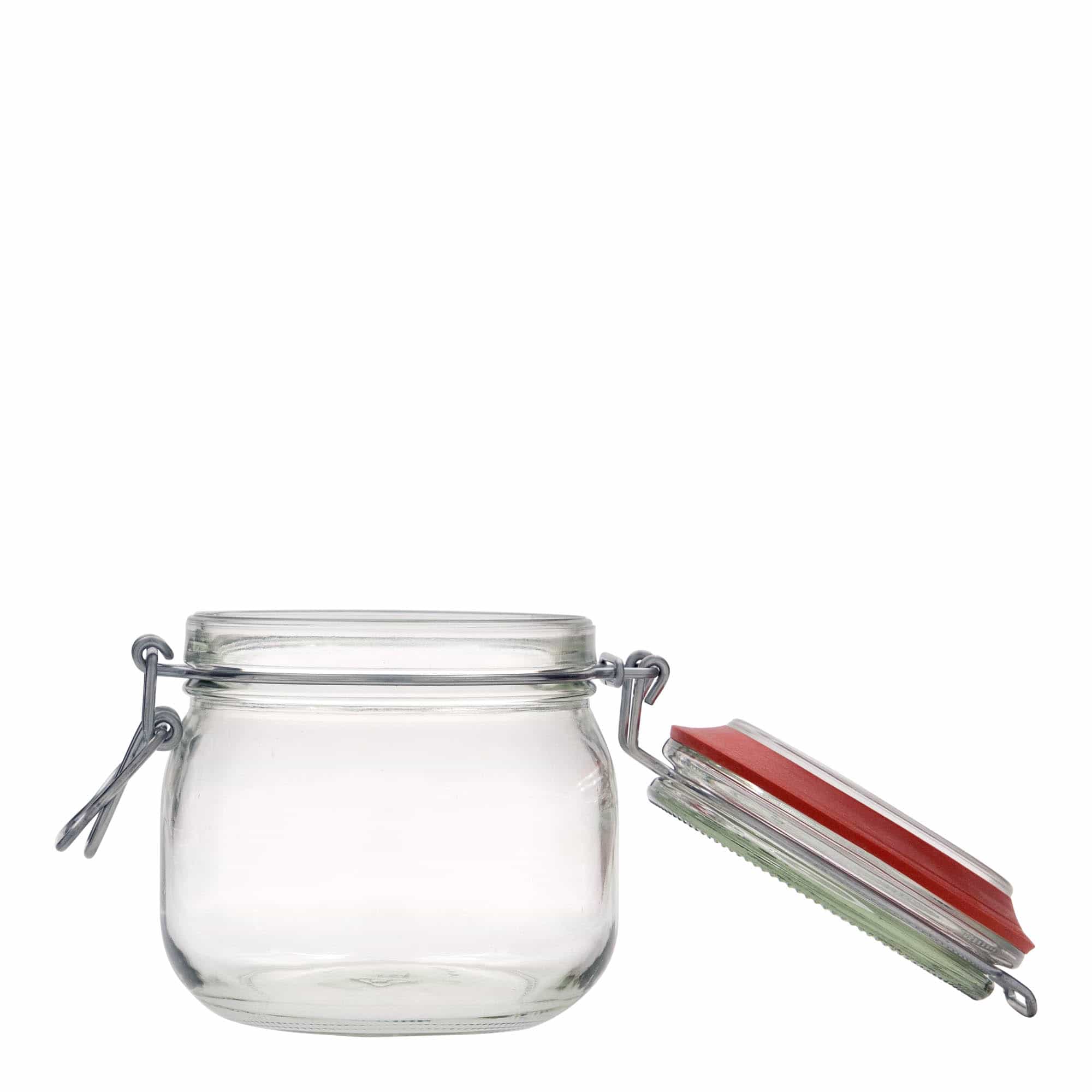 Barattolo con chiusura a filo da 634 ml, bocca: chiusura a filo Barattolo con chiusura a filo da 634 ml, bocca: chiusura a filo