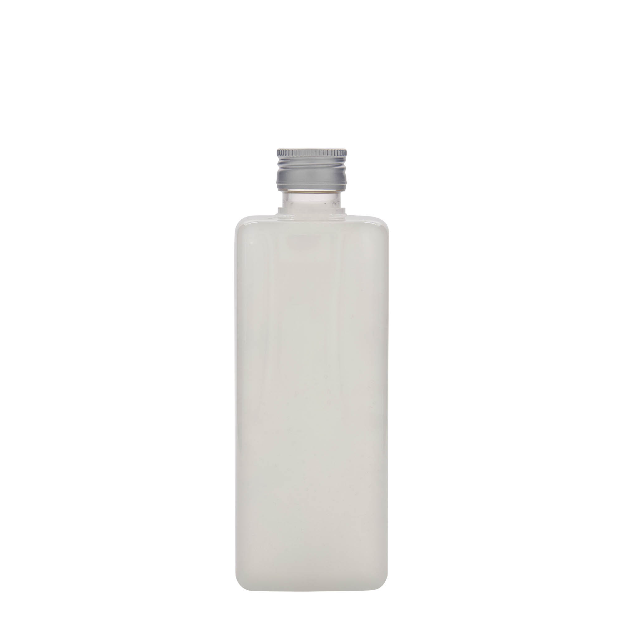 Bottiglia PET da 500 ml 'Karl', quadrata, plastica, bocca: PP 28 Bottiglia PET da 500 ml 'Karl', quadrata, plastica, bocca: PP 28
